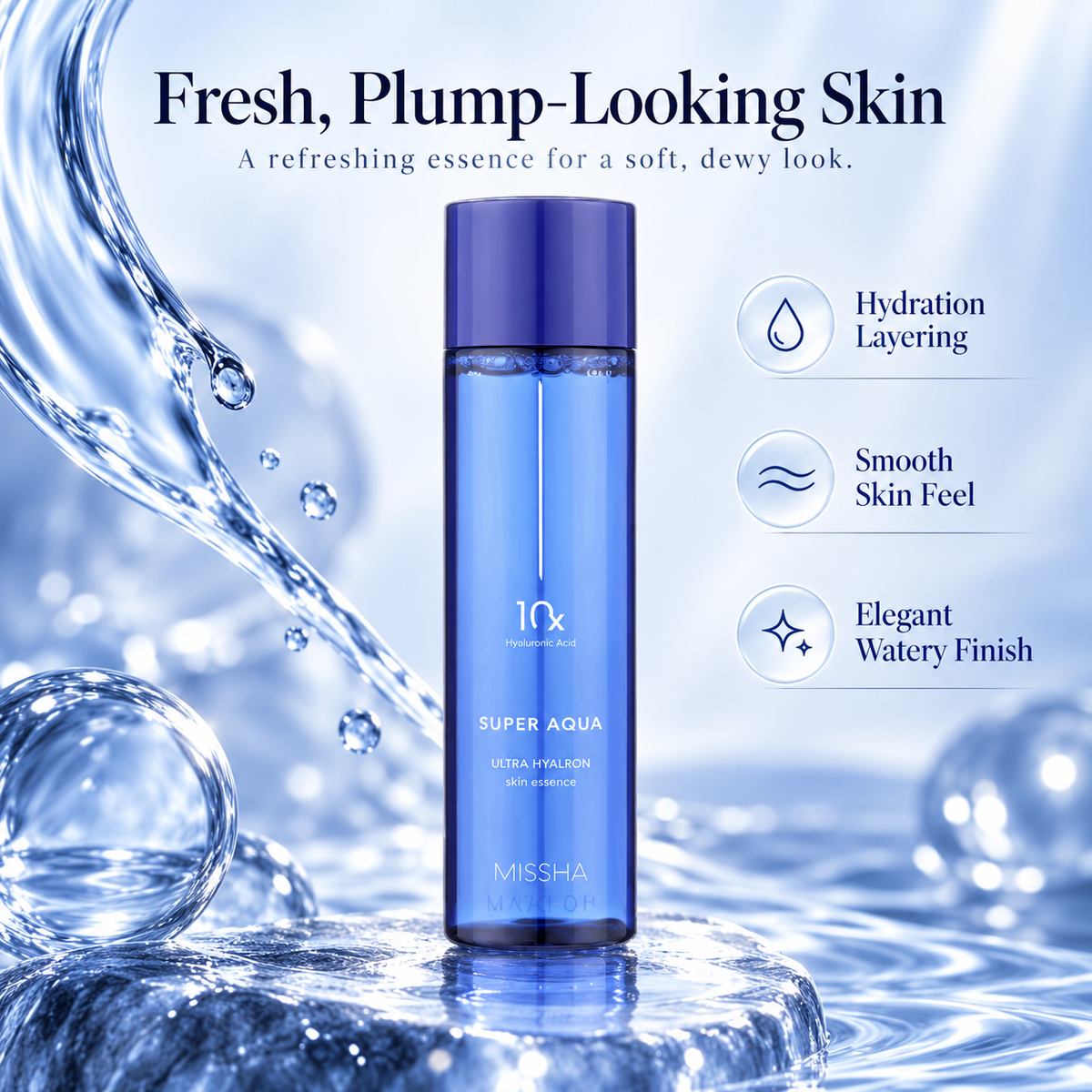 MISSHA Super Aqua Ultra Hyalron Skin Essence 200 mL