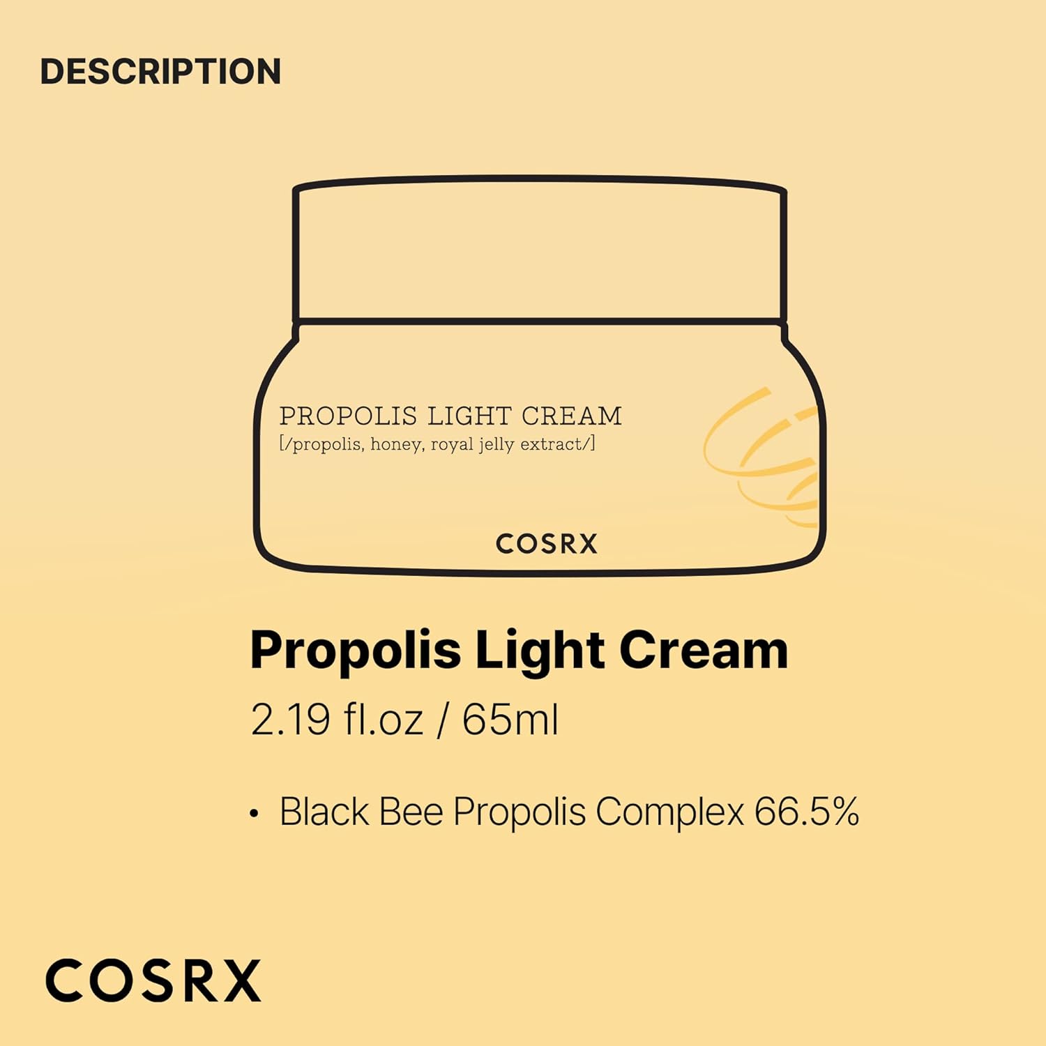 COSRX Full Fit Propolis Light Cream 65ml/2.19 fl.oz - Fox|Pharma