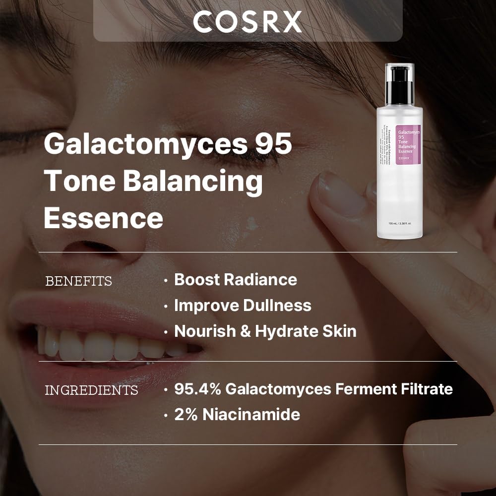COSRX Galactomyces 95 Tone Balancing Essence 100ml/3.38 fl.oz - Fox|Pharma