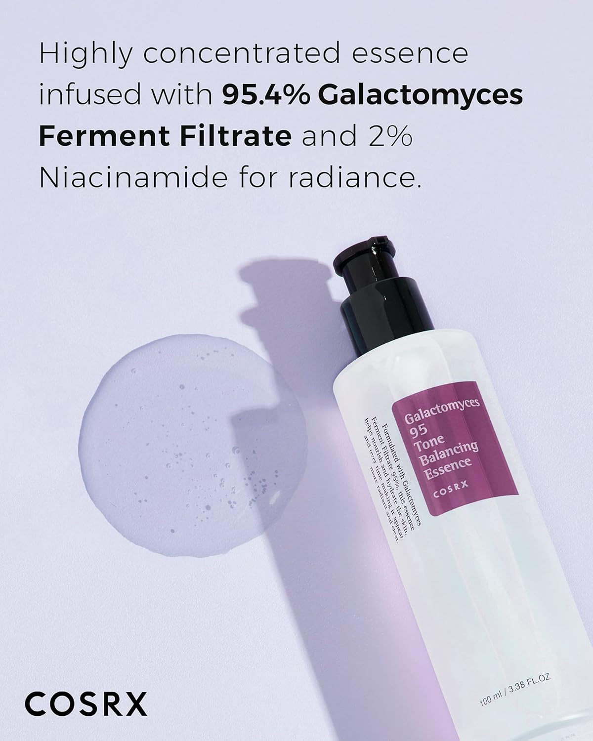 COSRX Galactomyces 95 Tone Balancing Essence 100ml/3.38 fl.oz - Fox|Pharma