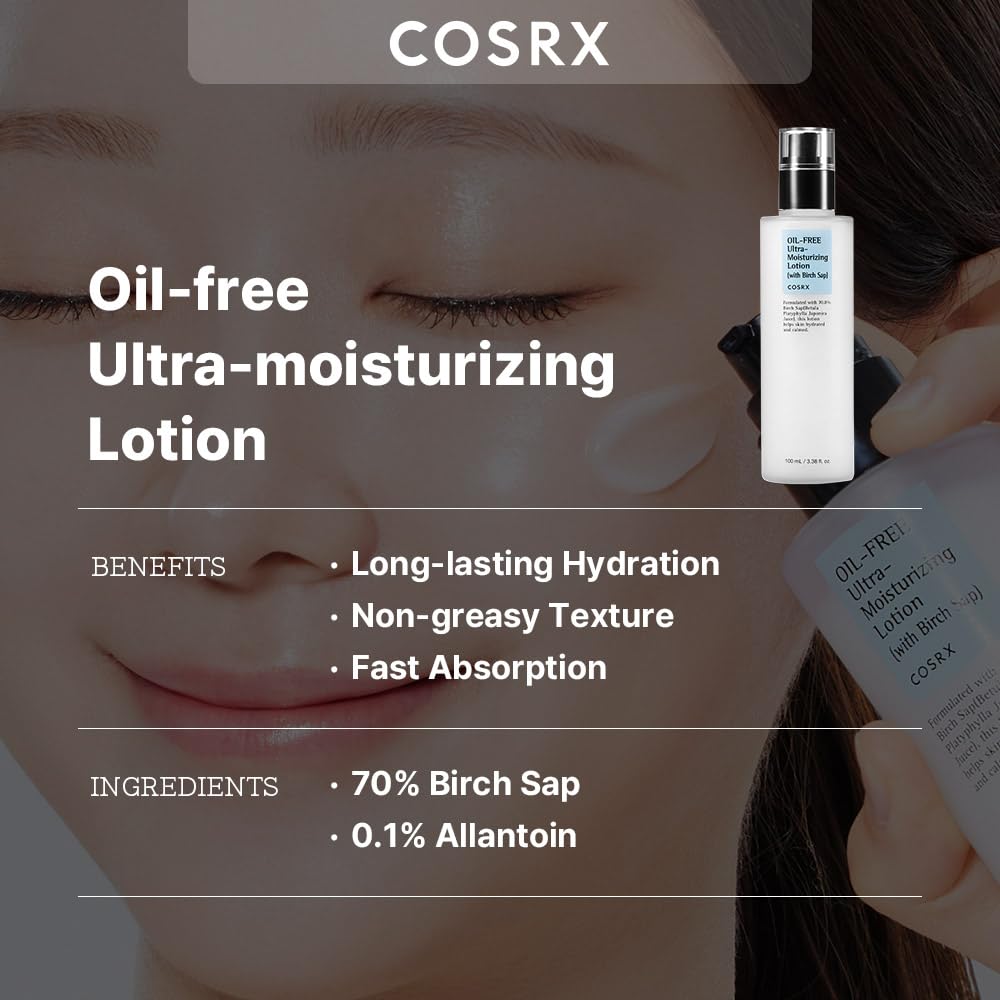 COSRX Oil - Free Ultra - Moisturizing Lotion 100ml/3.38 fl.oz - Fox|Pharma