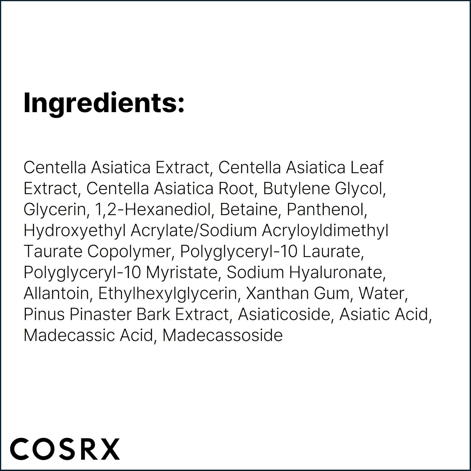 COSRX Pure Fit Cica Serum 30ml/1.01 fl.oz - Fox|Pharma