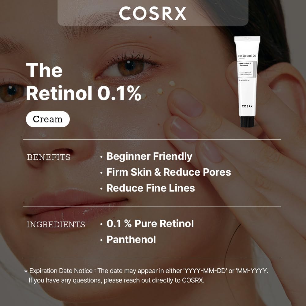 COSRX The Retinol 0.1 Cream 20ml/0.67 fl.oz - Fox|Pharma