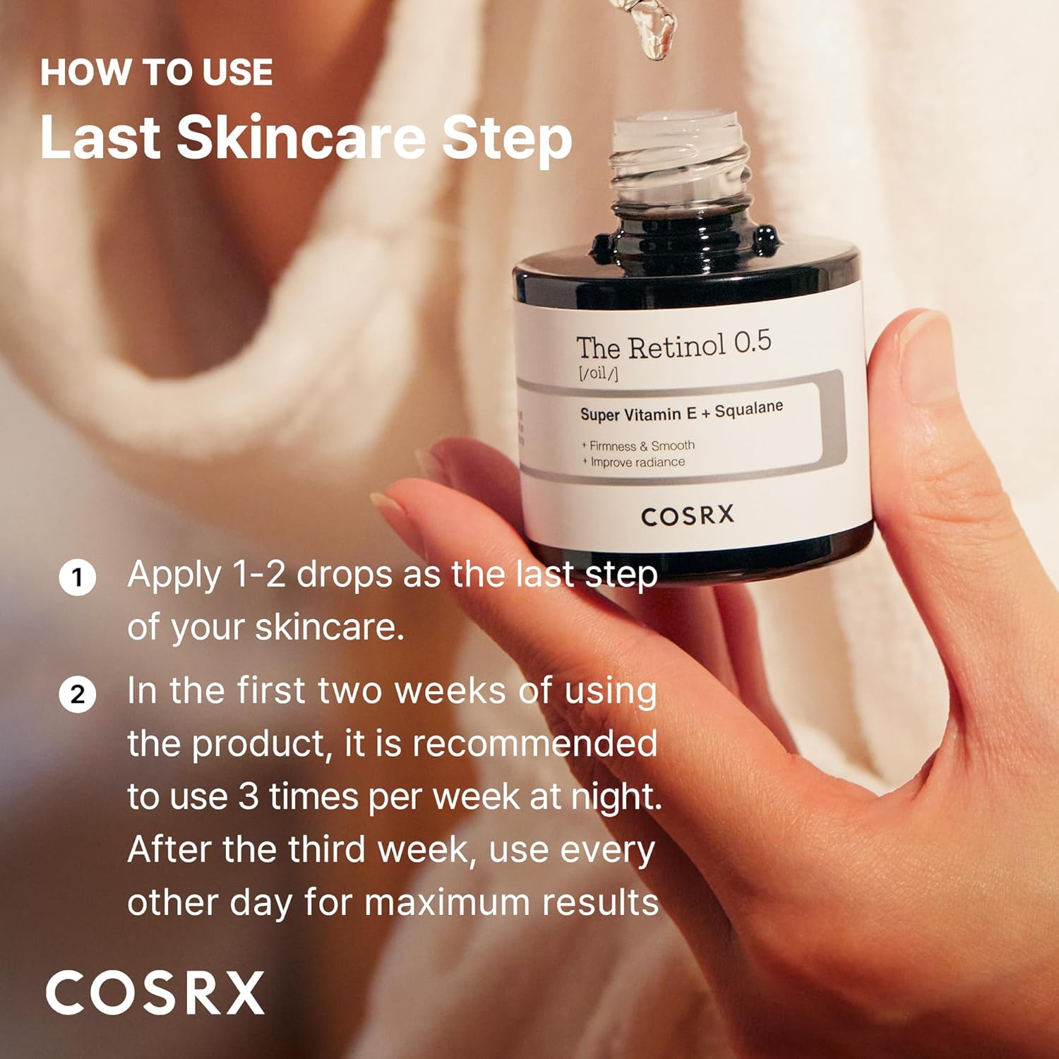 COSRX The Retinol 0.5 Oil 20ml/0.67 fl.oz - Fox|Pharma