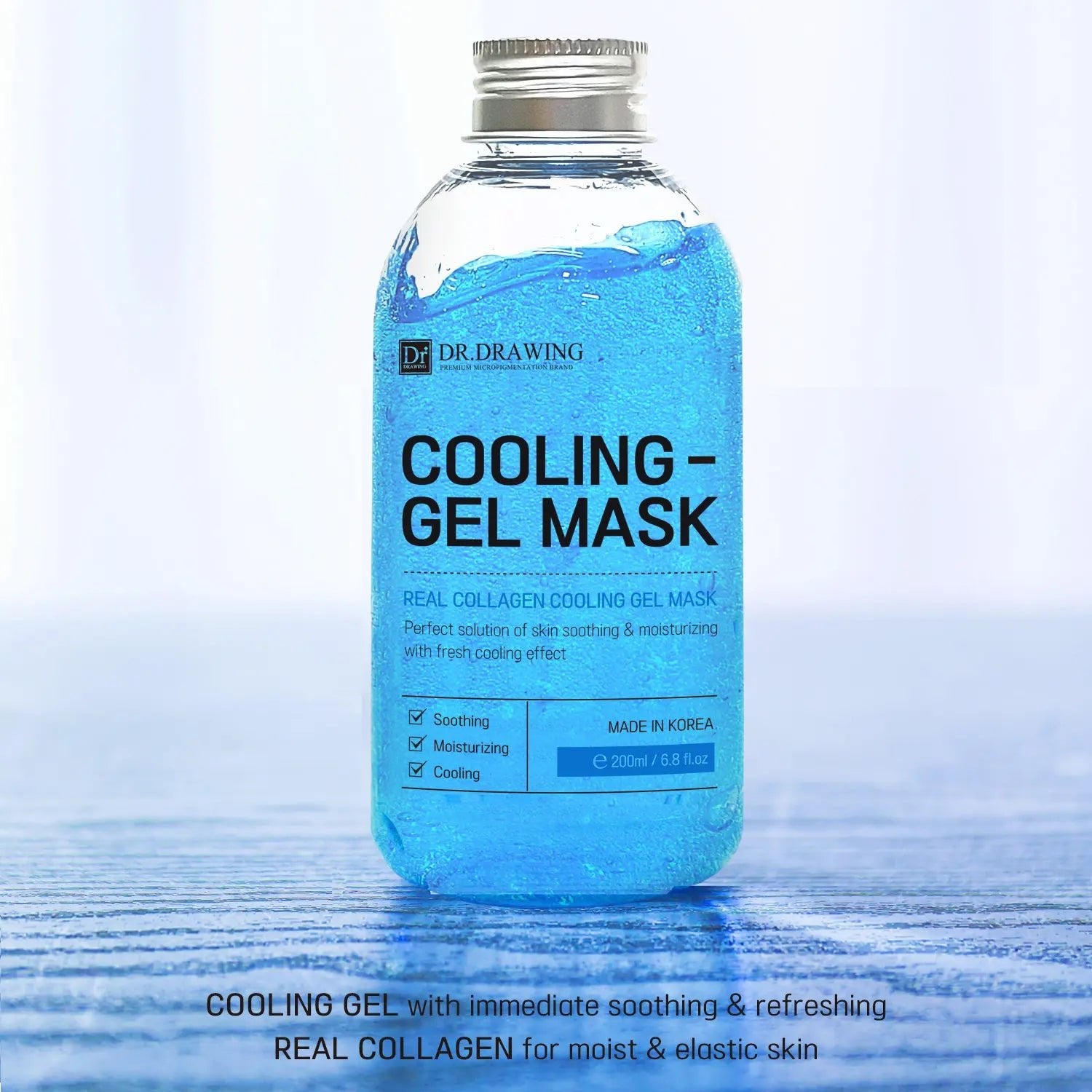 Dr. Drawing Cooling Gel Mask - Fox|PharmaDR.DRAWING