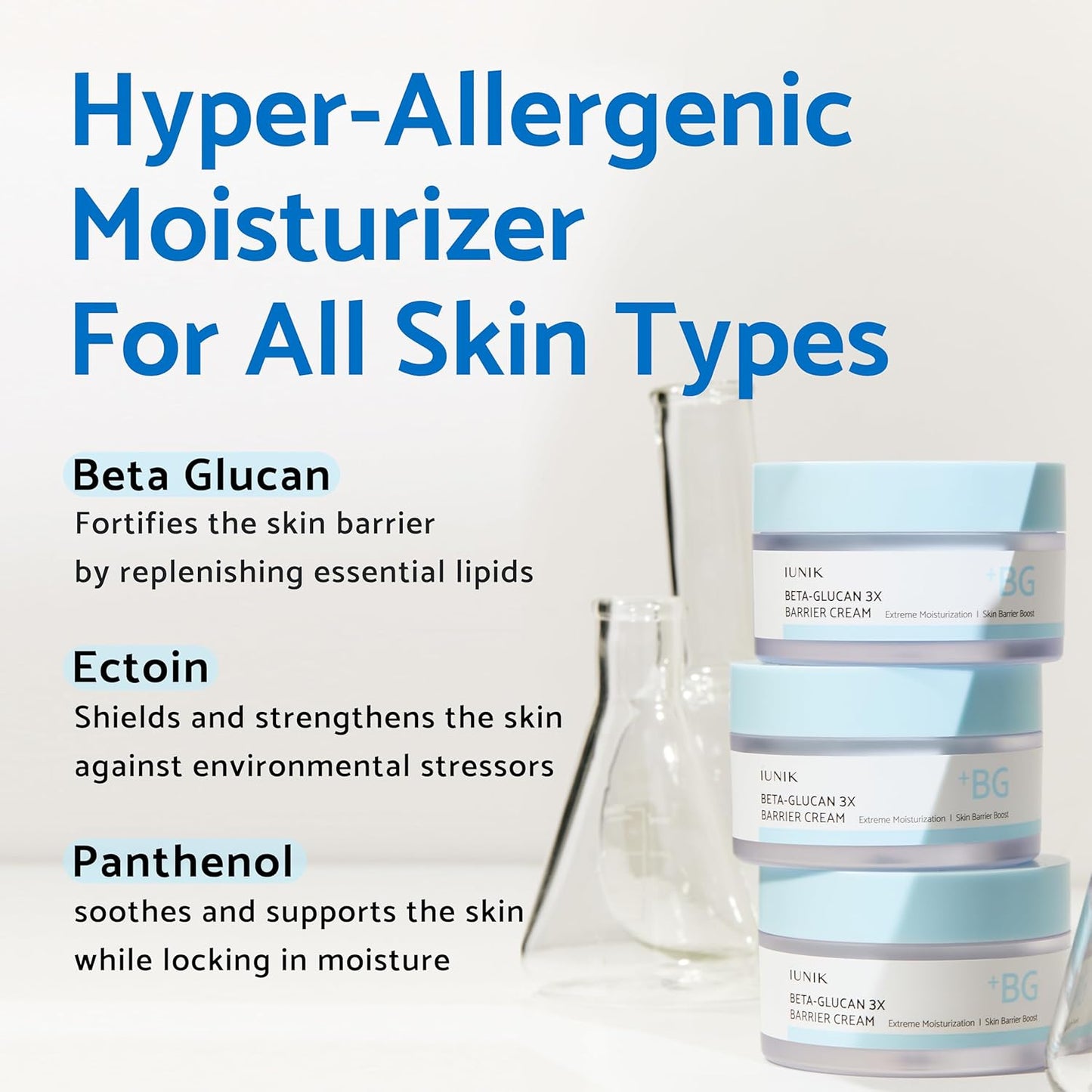IUNIK BETA GLUCAN 3X BARRIER CREAM 1.69 fl.oz/50ML - Fox|Pharma