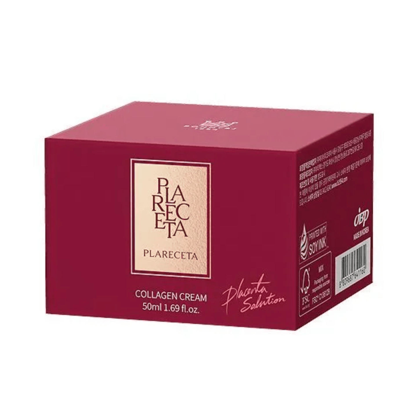 Plareceta Collagen Cream 50ml – Collagen & Placenta Firming Moisturizer - Fox|Pharma