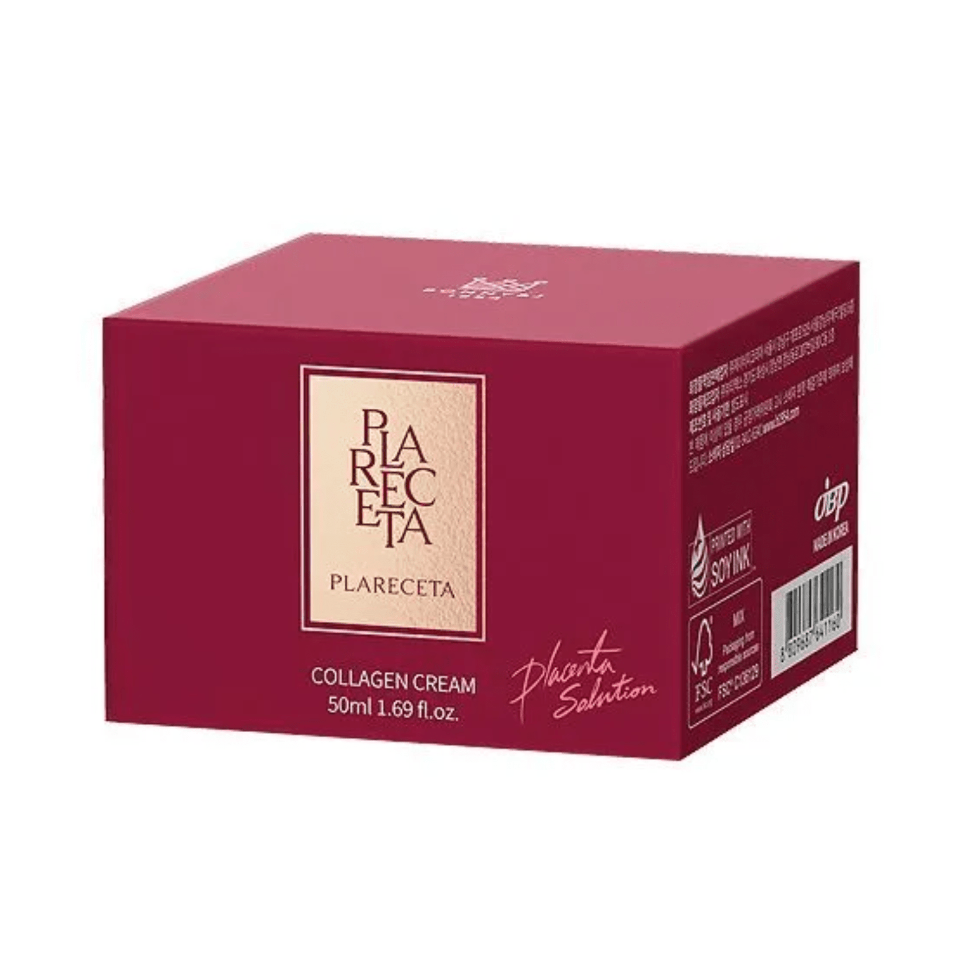 Plareceta Collagen Cream 50ml – Collagen & Placenta Firming Moisturizer - Fox|Pharma