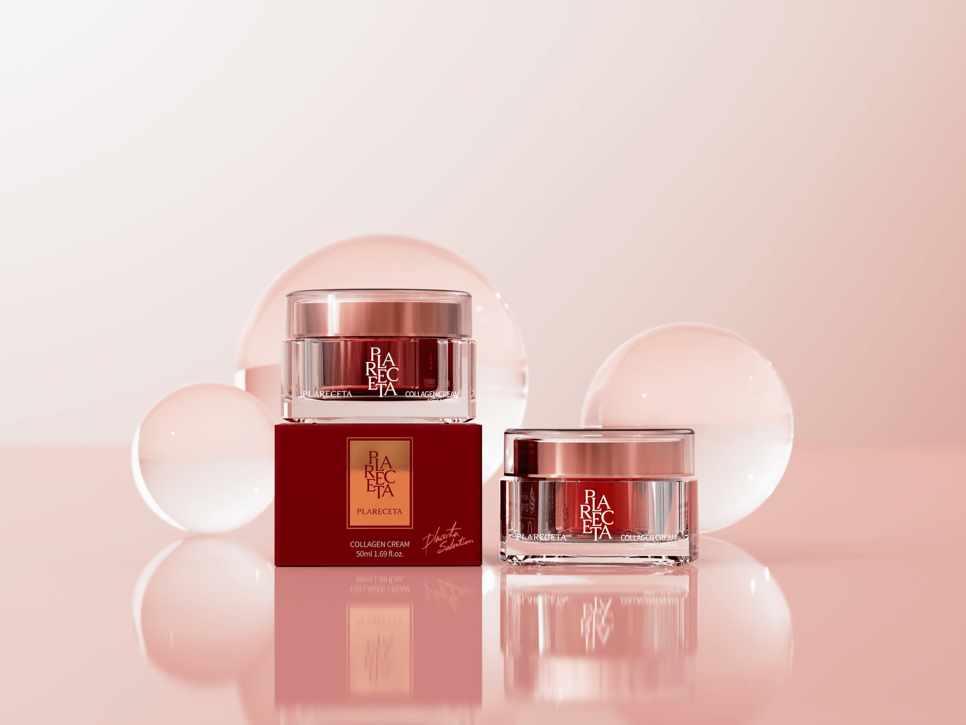 Plareceta Collagen Cream 50ml – Collagen & Placenta Firming Moisturizer - Fox|Pharma