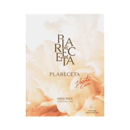 Plareceta Mask Pack 1 Box (5 sheets) – Nourishing Placenta Sheet Masks - Fox|Pharma