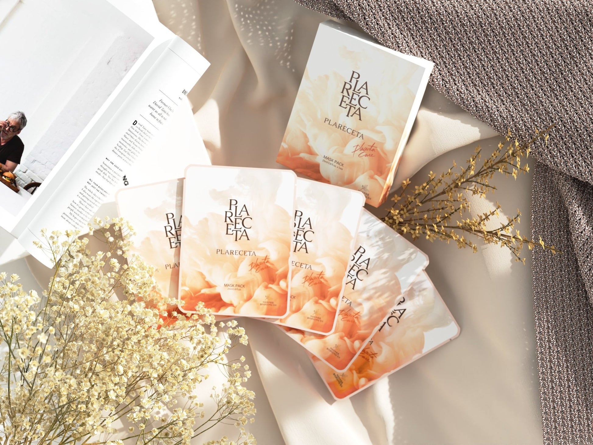 Plareceta Mask Pack 1 Box (5 sheets) – Nourishing Placenta Sheet Masks - Fox|Pharma