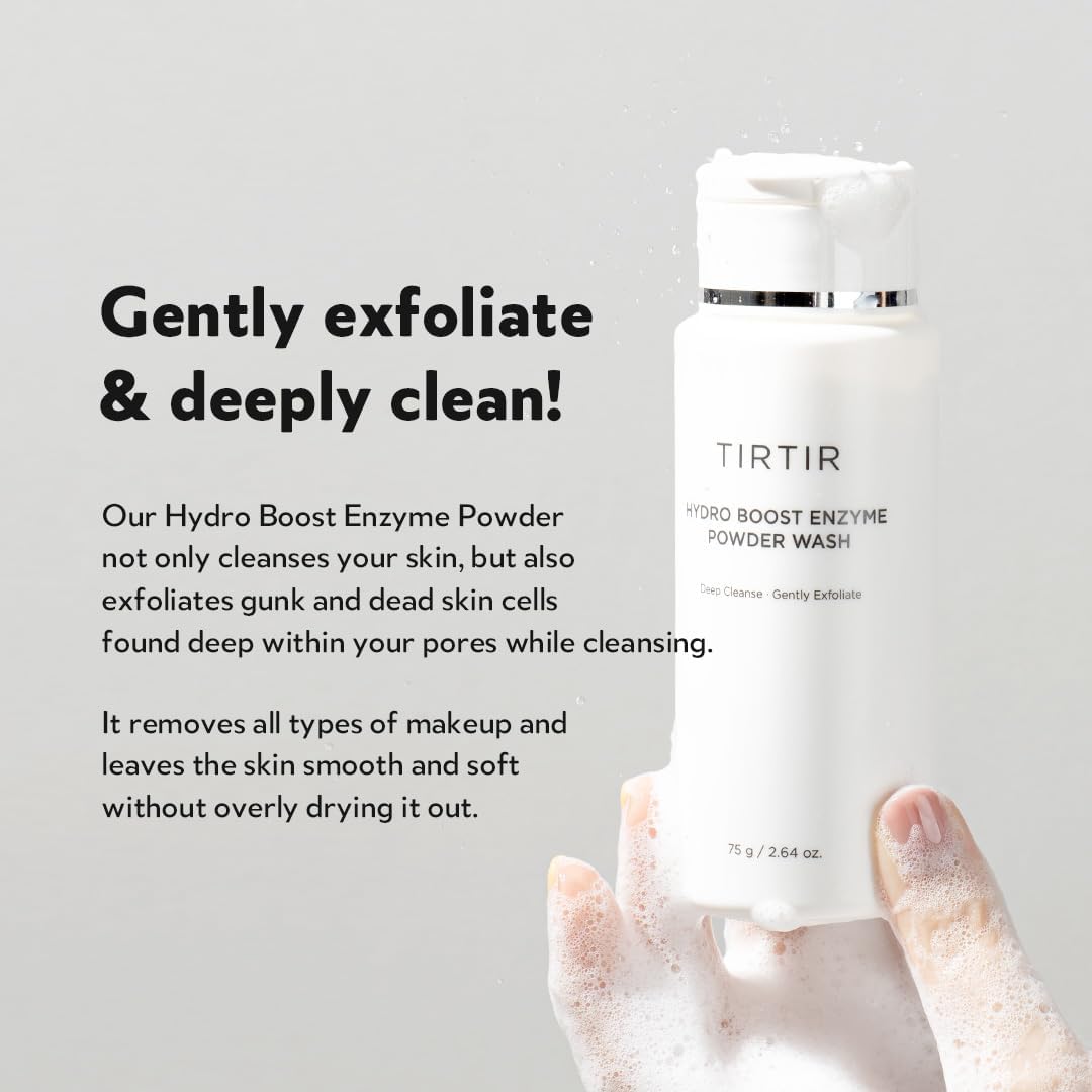 TIRTIR HYDRO BOOST ENZYME POWDER WASH 2.64 Oz/75G - Fox|Pharma