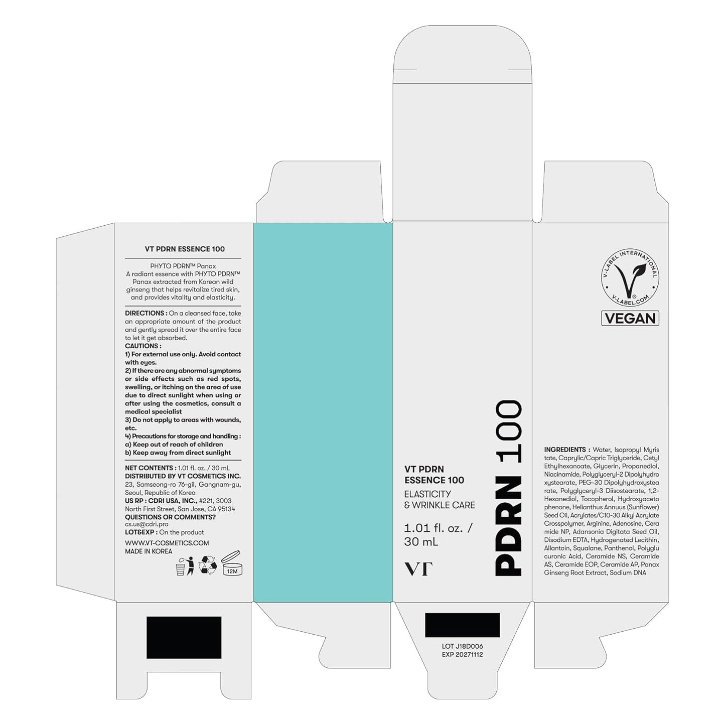 VT PDRN Essence 100 - Fox|Pharma