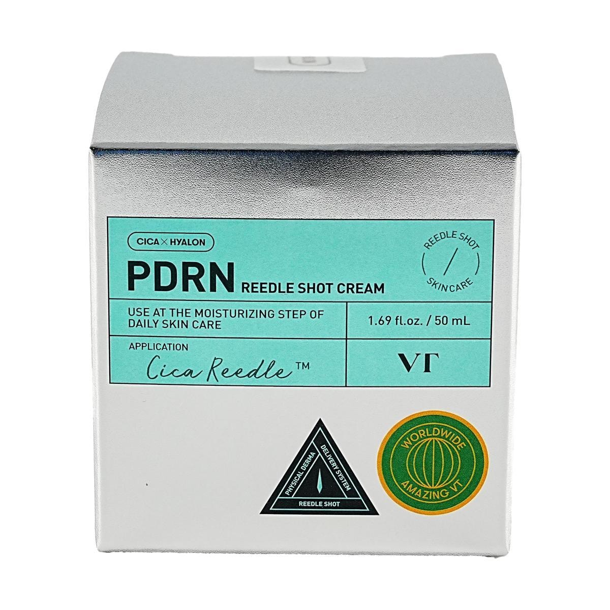 VT Cosmetics PDRN REEDLE SHOT CREAM 1.69 fl oz. 50 ml
