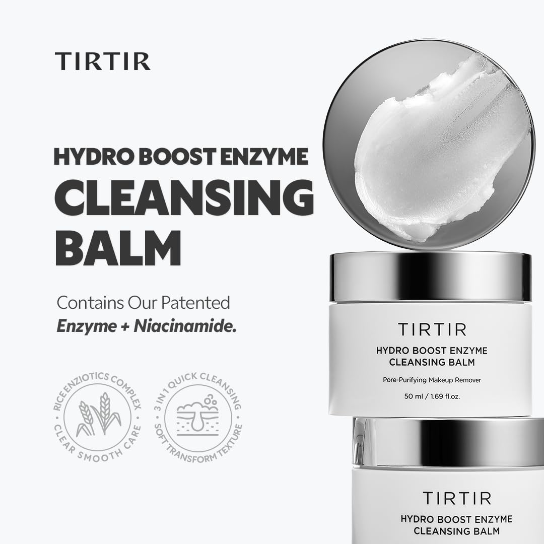 TIRTIR Hydro Boost Enzyme Cleansing Balm 1.69 fl. oz. 50 ml