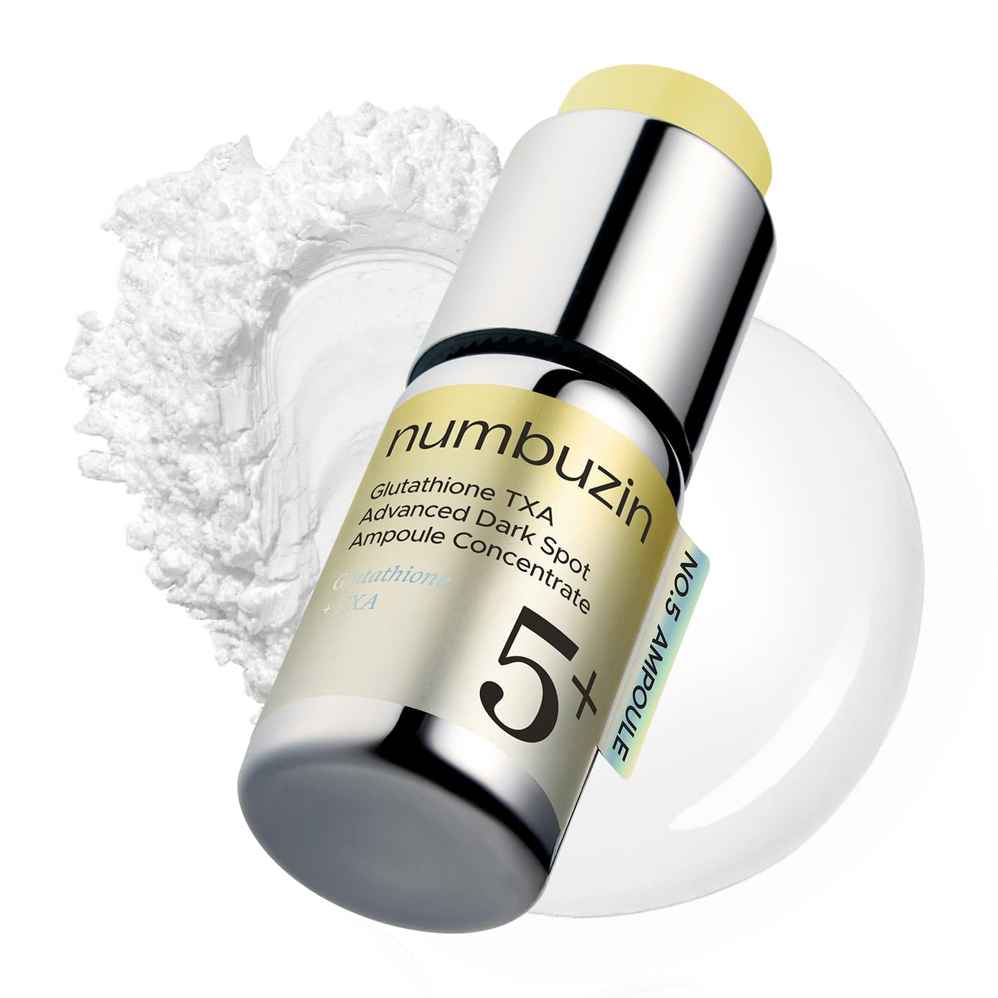 numbuzin No.5+ Glutathione TXA Advanced Dark Spot Ampoule Concentrate 0.35 oz. 10 g