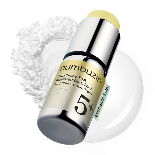numbuzin No.5+ Glutathione TXA Advanced Dark Spot Ampoule Concentrate 0.35 oz. 10 g