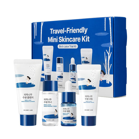 ROUND LAB Birch Juice Moisturizing Trial Kit 4-Piece