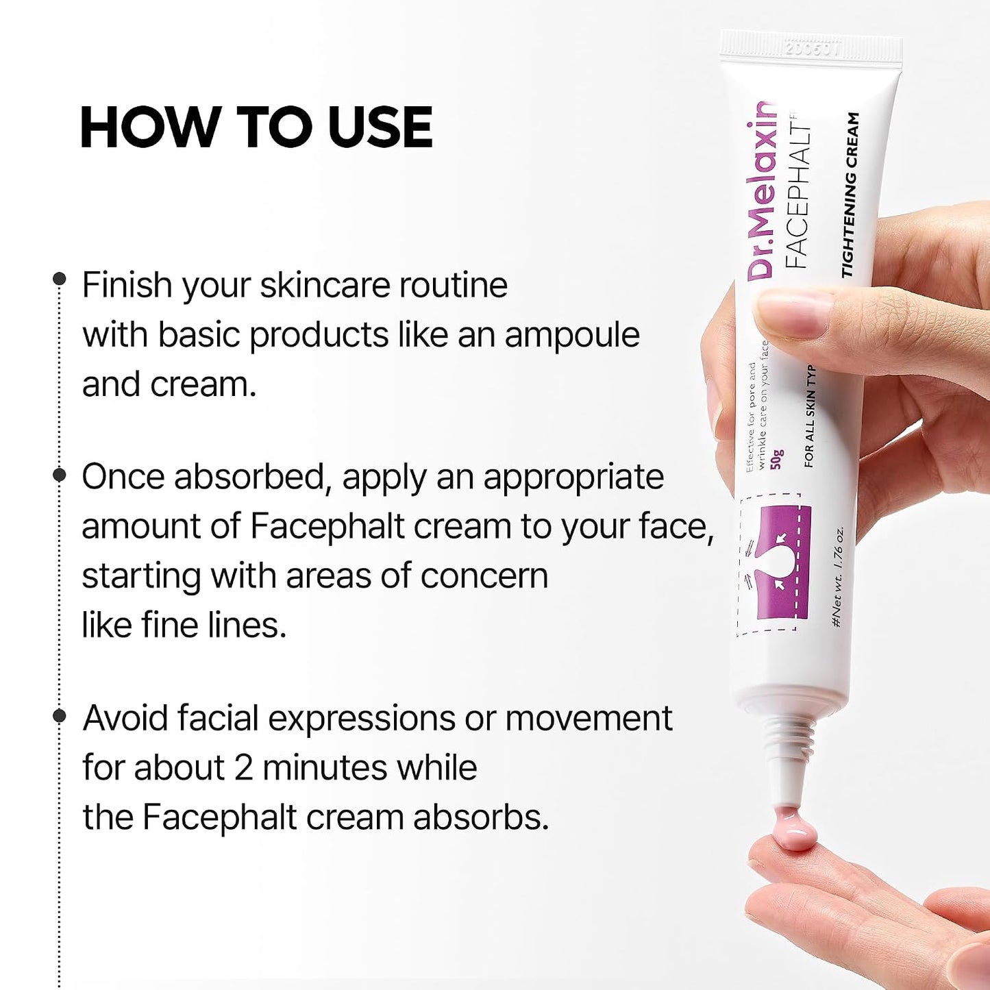 Dr.Melaxin Facephalt Tightening Cream 1.69 fl. oz. 50 ml