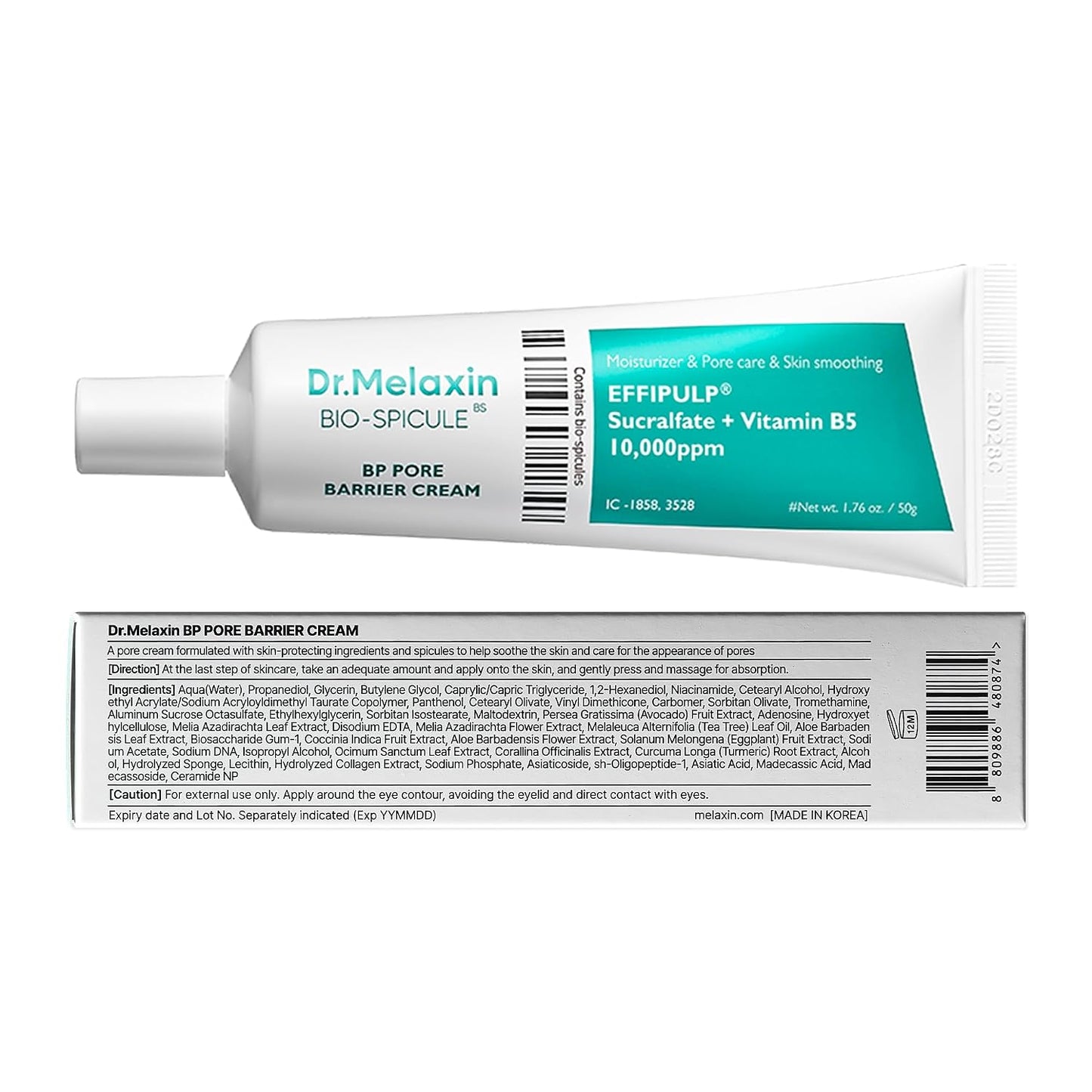 Dr.Melaxin BP Pore Barrier Cream 1.76 oz. 50 g