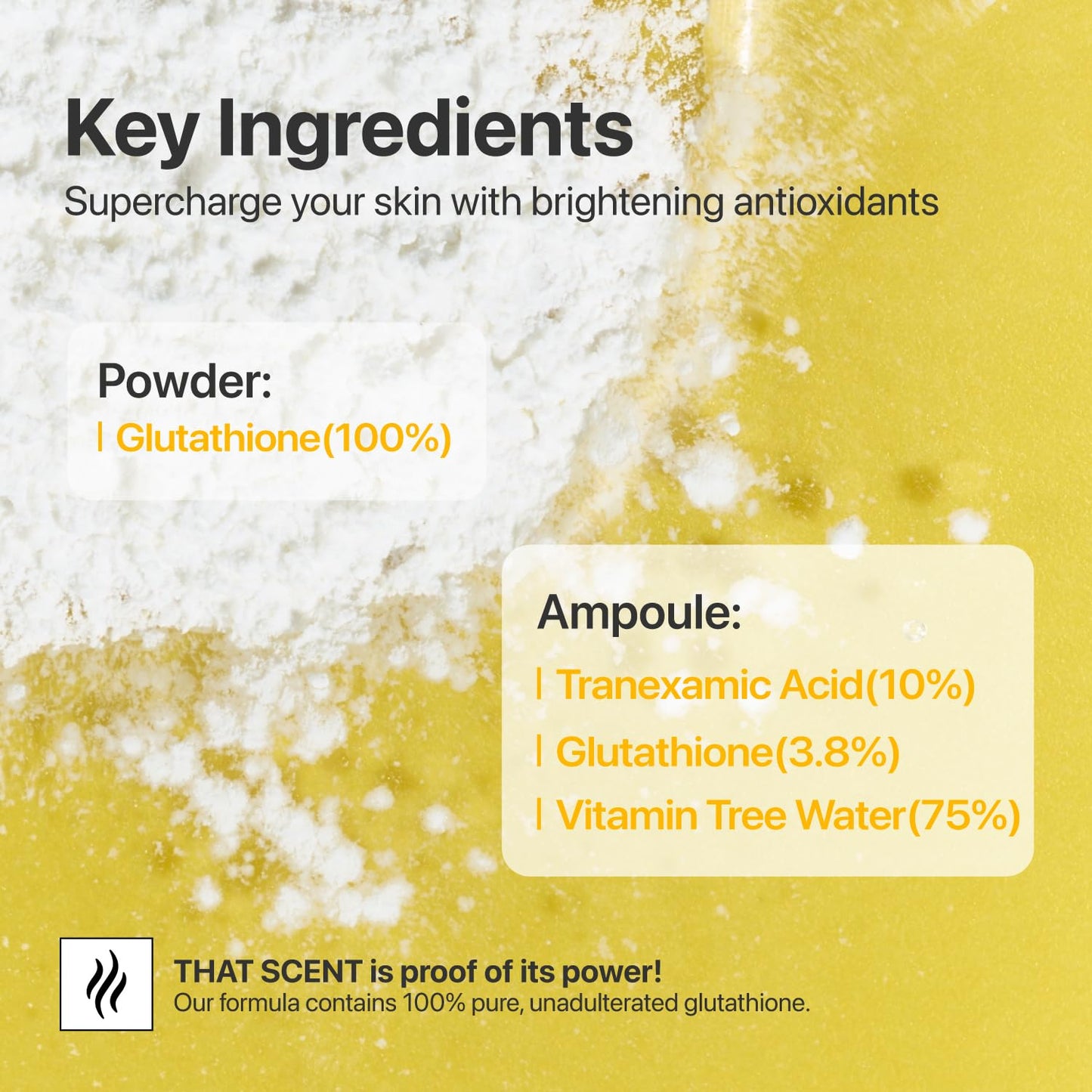 numbuzin No.5+ Glutathione TXA Advanced Dark Spot Ampoule Concentrate 0.35 oz. 10 g