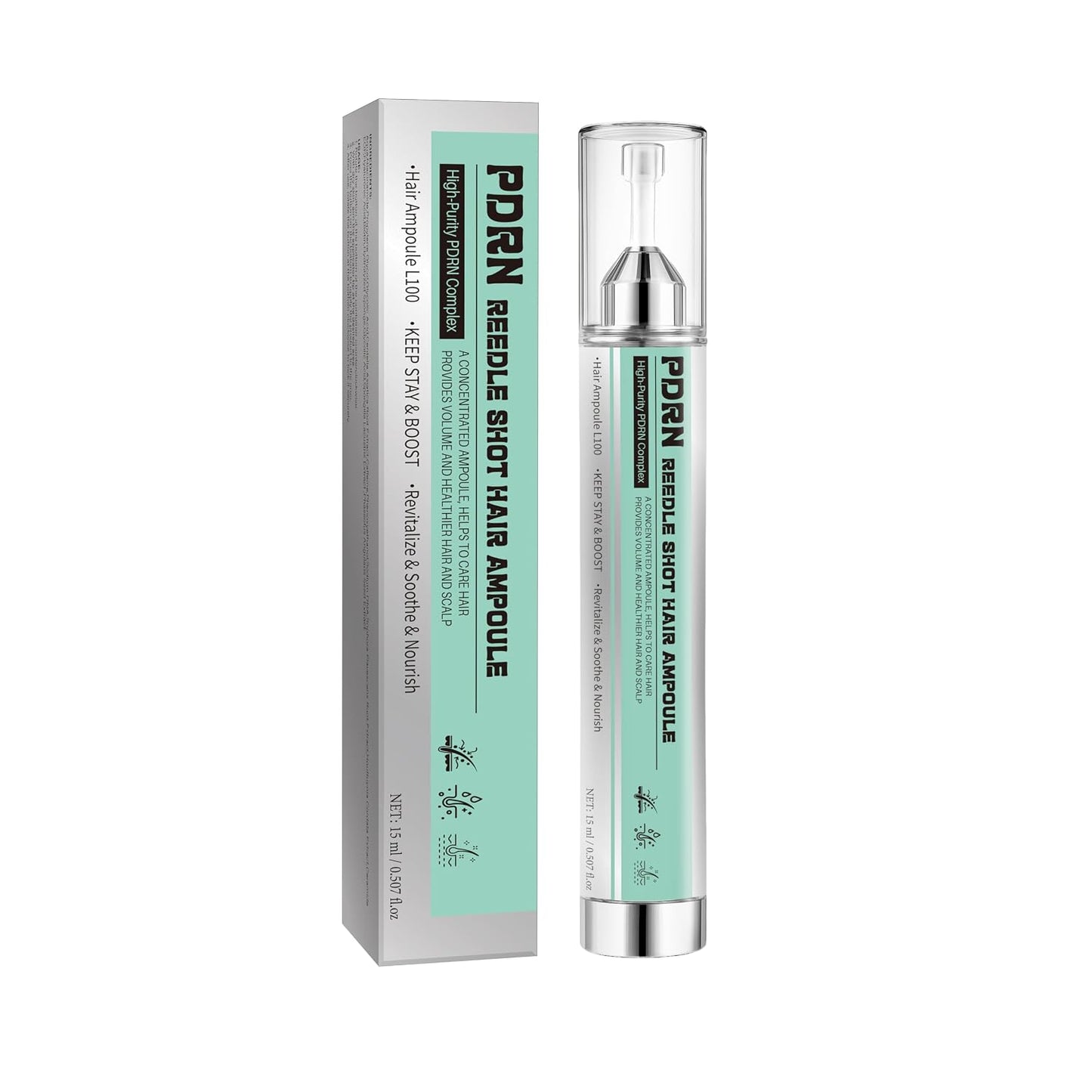 VT Cosmetics PDRN Reedle Shot Hair Ampoule L100 0.5 fl oz. 15 ml