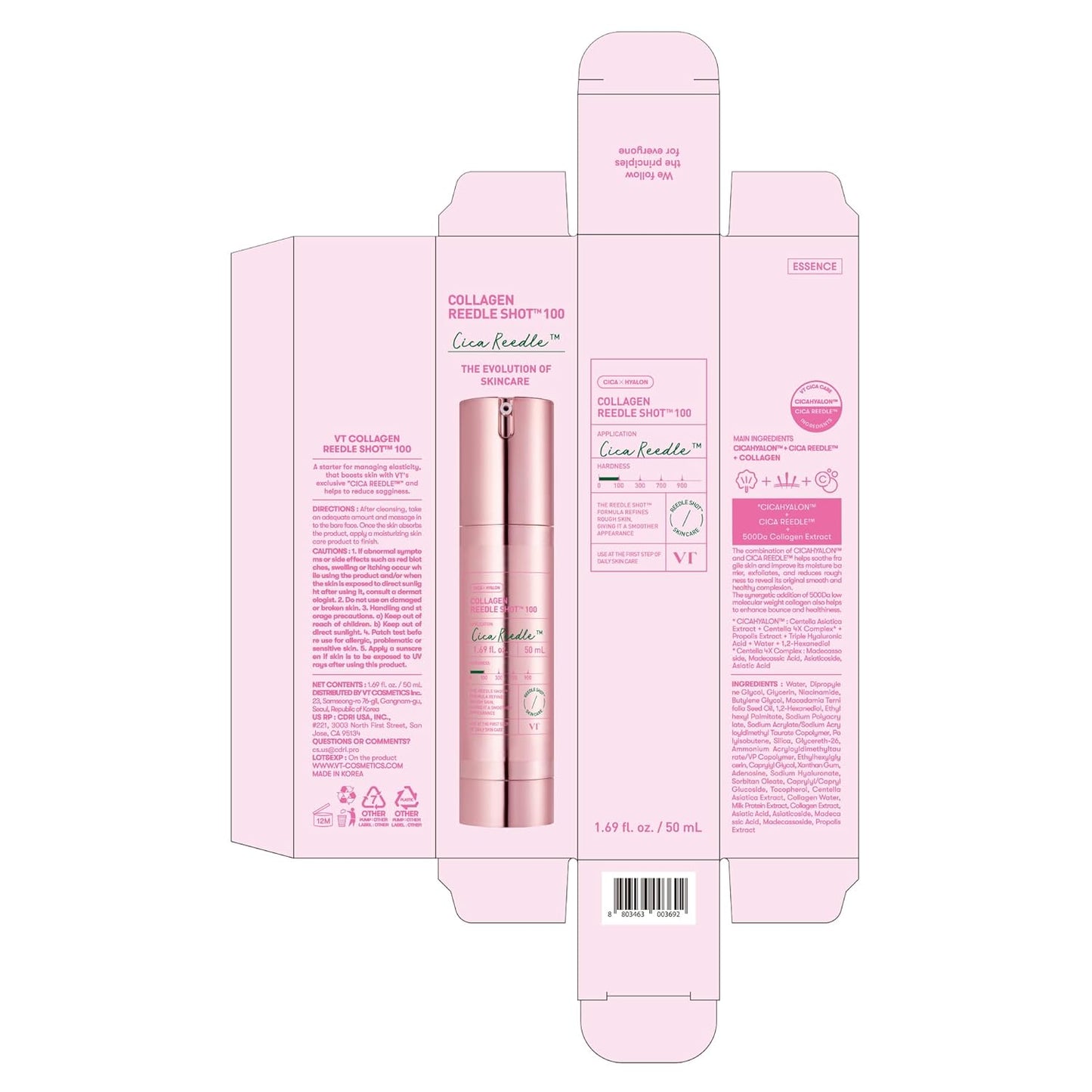 VT COLLAGEN REEDLE SHOT 100 1.69 fl oz. 50ML