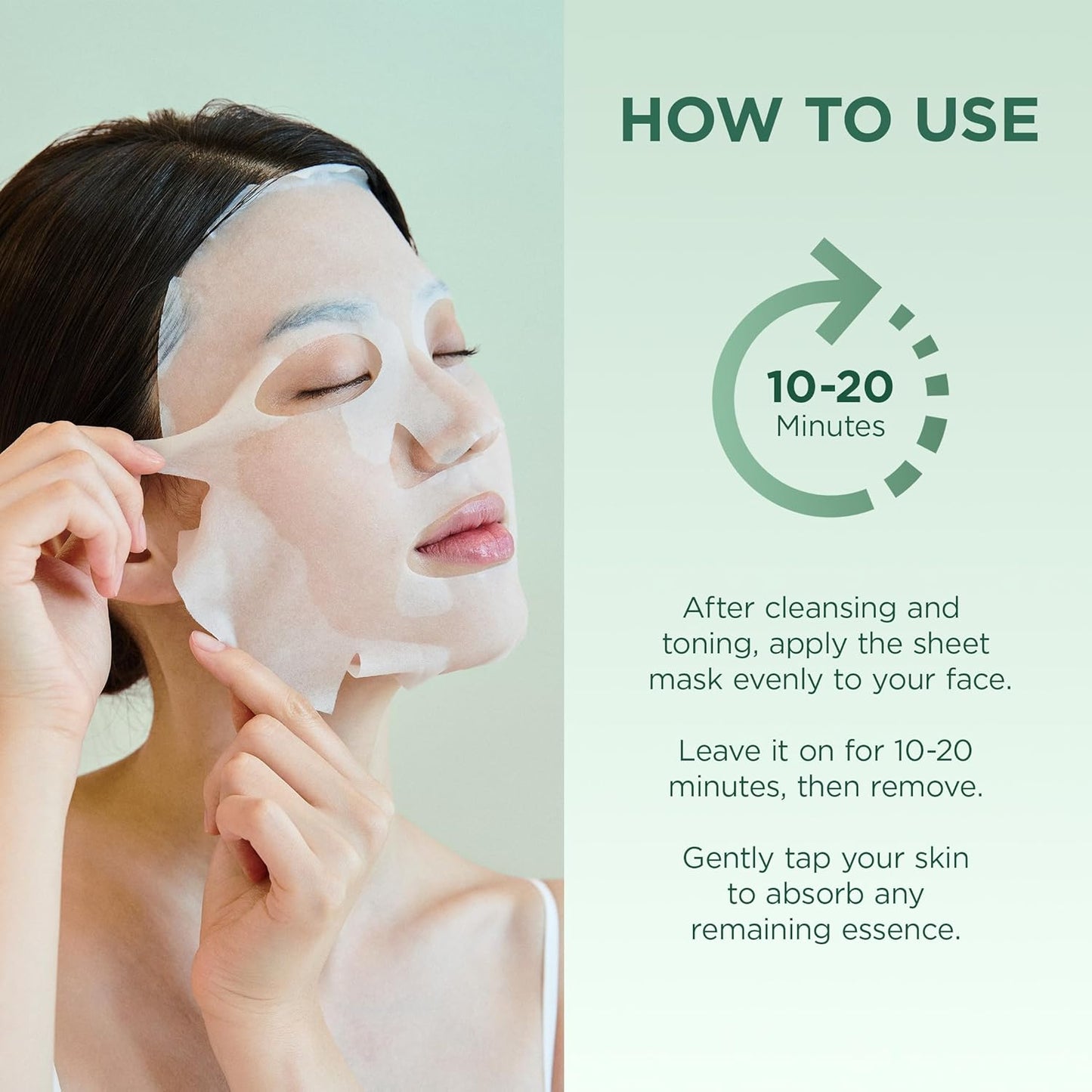 SKIN1004 Madagascar Centella Tea-Trica Relaxing Mask 0.84 fl oz / 25ml * 5ea