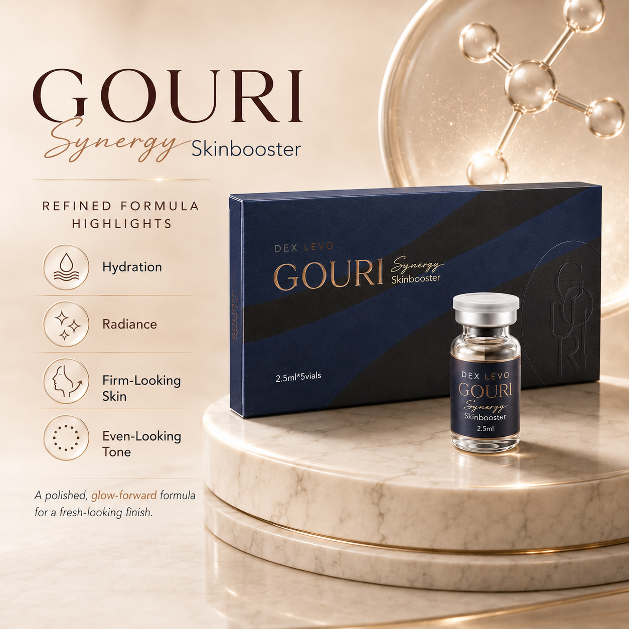 GOURI Synergy Skinbooster 5X2.5ml