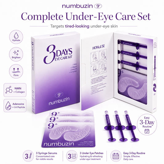 numbuzin No.9 3 Days Eye Care Kit (1 ml x 3 + 8 g x 3)