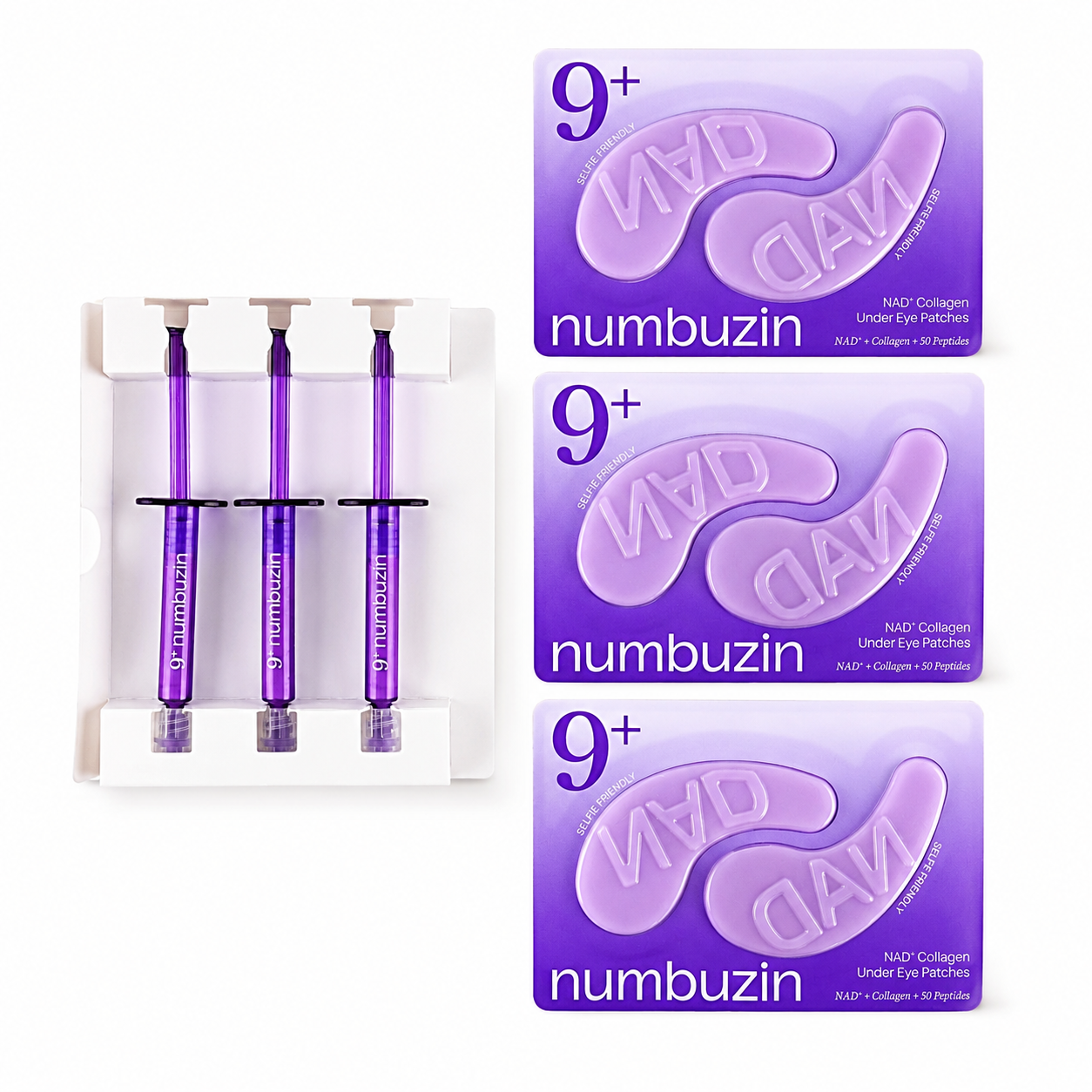 numbuzin No.9 3 Days Eye Care Kit (1 ml x 3 + 8 g x 3)