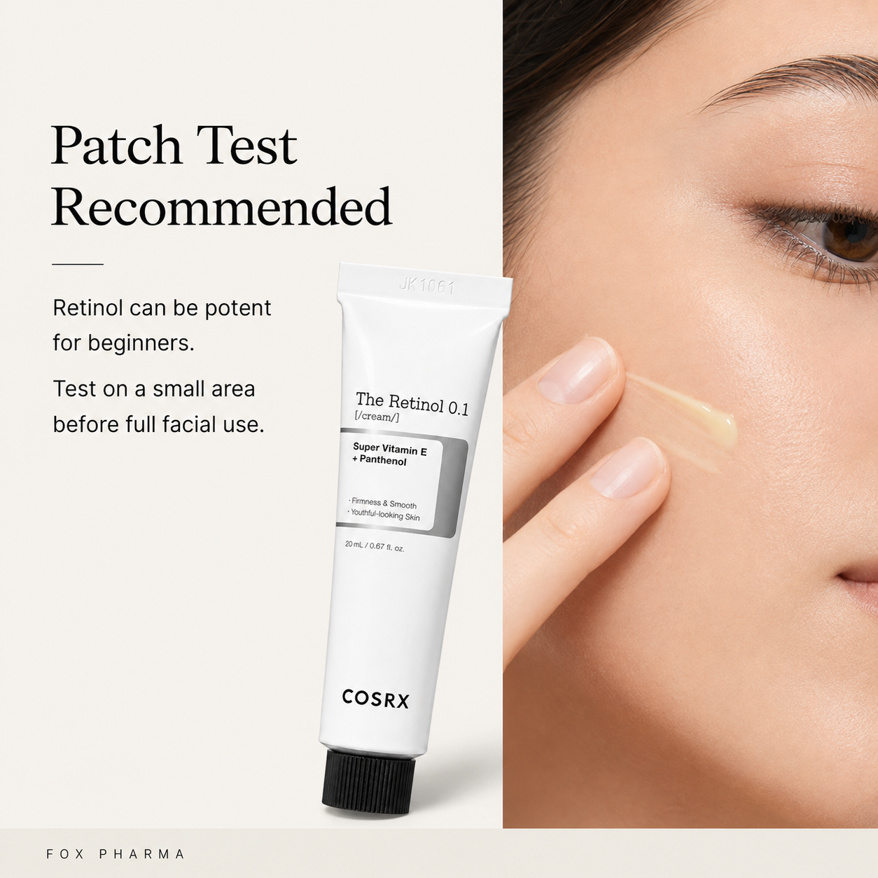 COSRX The Retinol 0.1 Cream 20ml/0.67 fl.oz