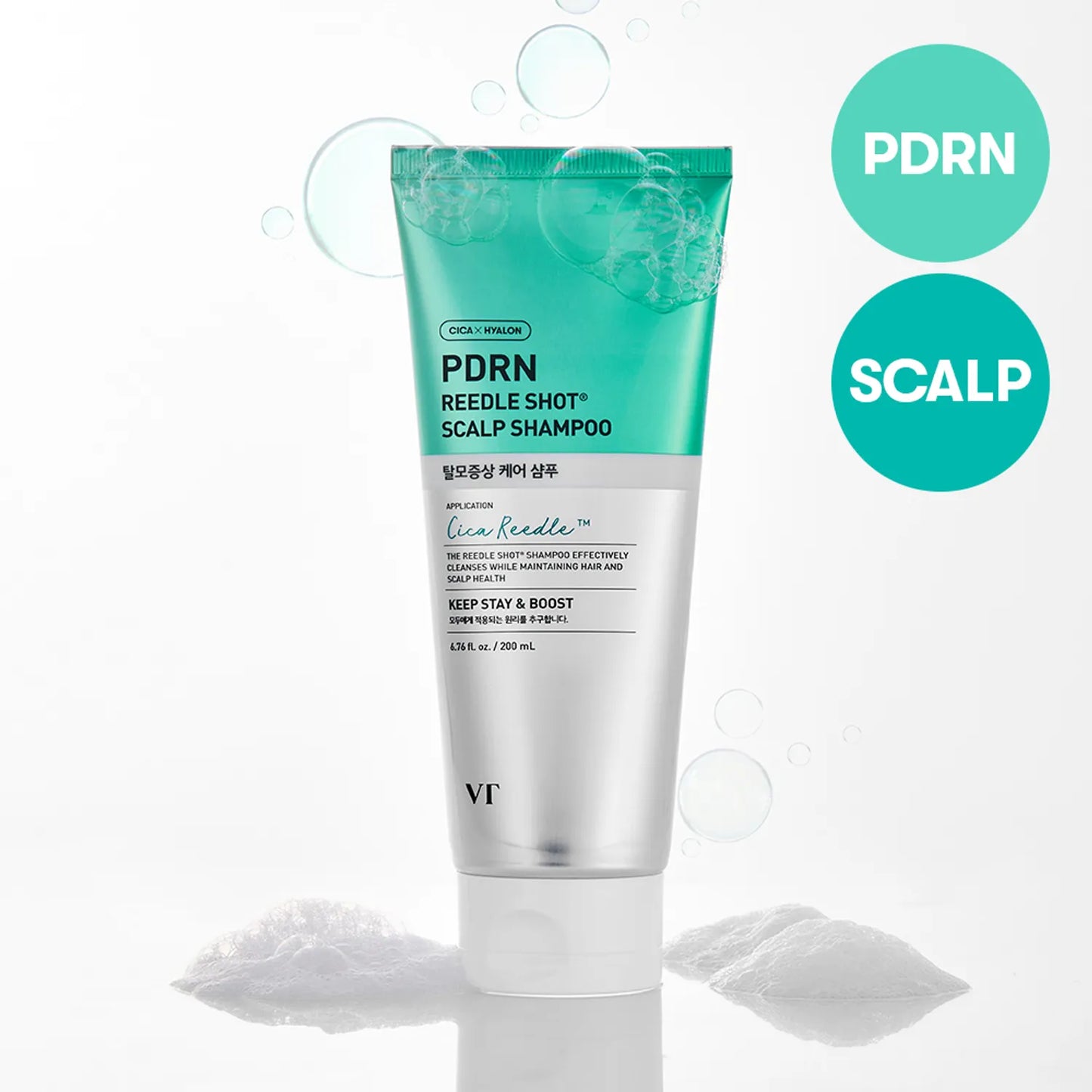 VT PDRN Reedle Shot Scalp Shampoo 6.76 fl oz. 200ml