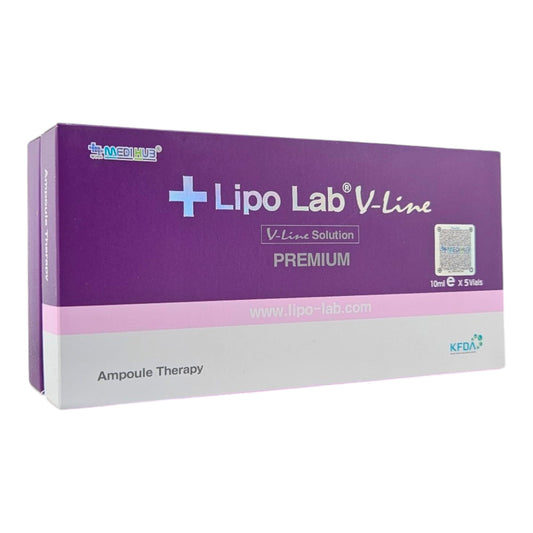 LIPO LAB V-LINE 5X10ml FAT DISSOLVER (used for the face)