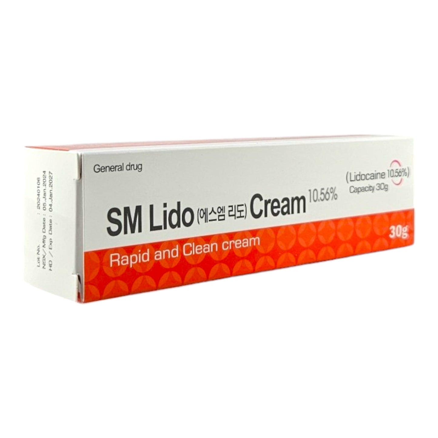 SM lido cream 10.56% 30g