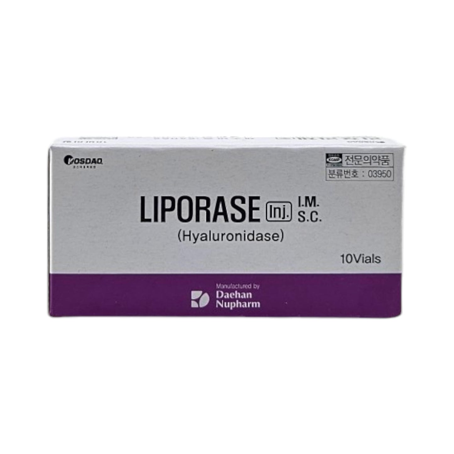 LIPORASE Hyaluronidase 10 vials