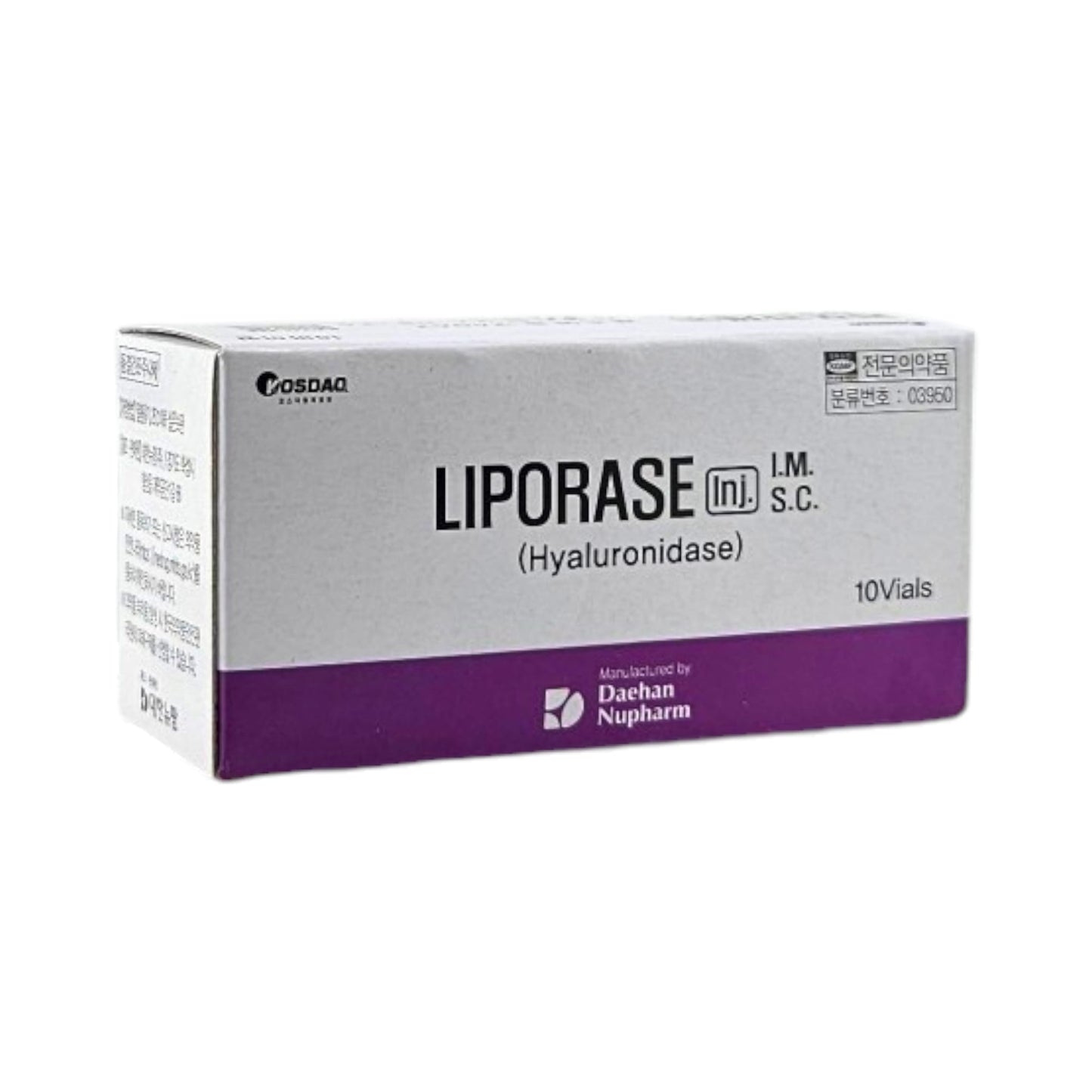 LIPORASE Hyaluronidase 10 vials