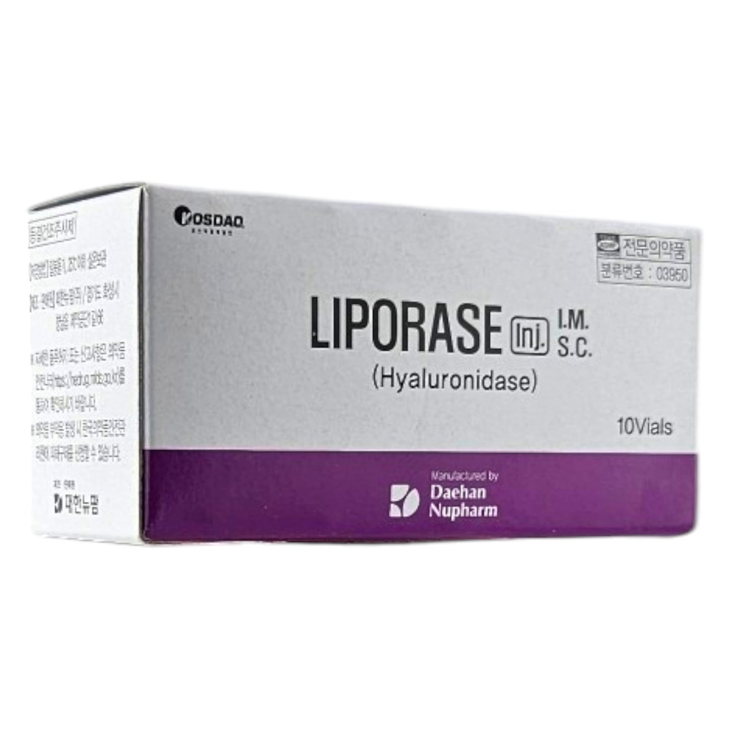 LIPORASE Hyaluronidase 10 vials