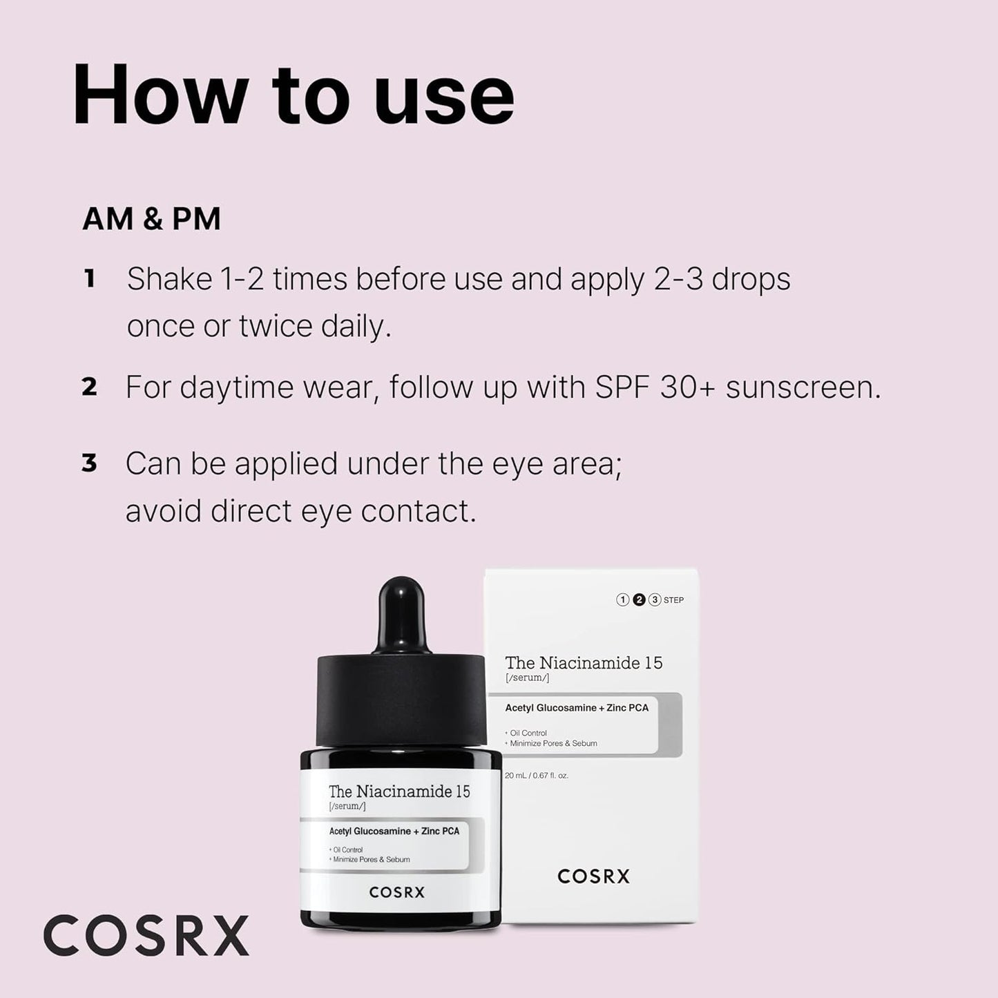COSRX The Niacinamide 15 Serum 20ml/0.67 fl.oz - Fox|Pharma
