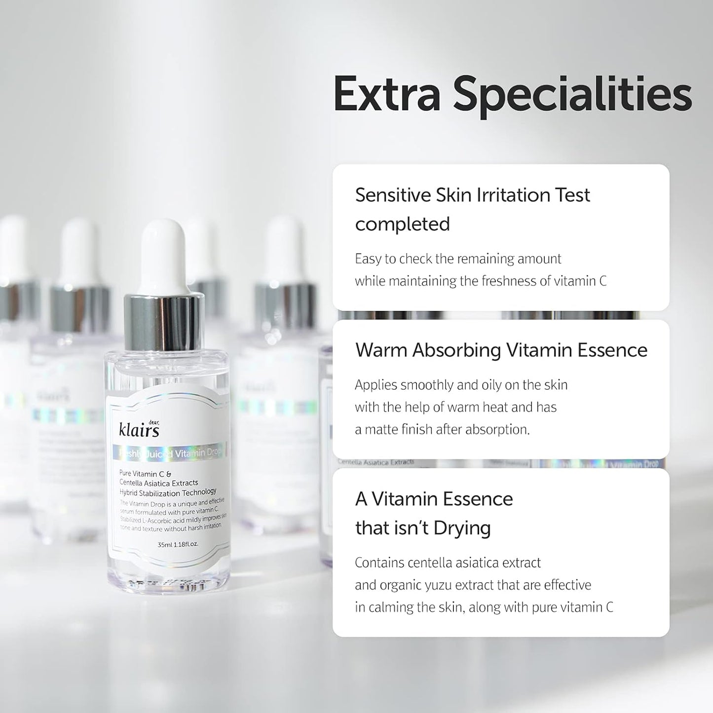 dear, klairs FRESHLY JUICED VITAMIN DROP 1.18 fl.oz/35ML - Fox|Pharma