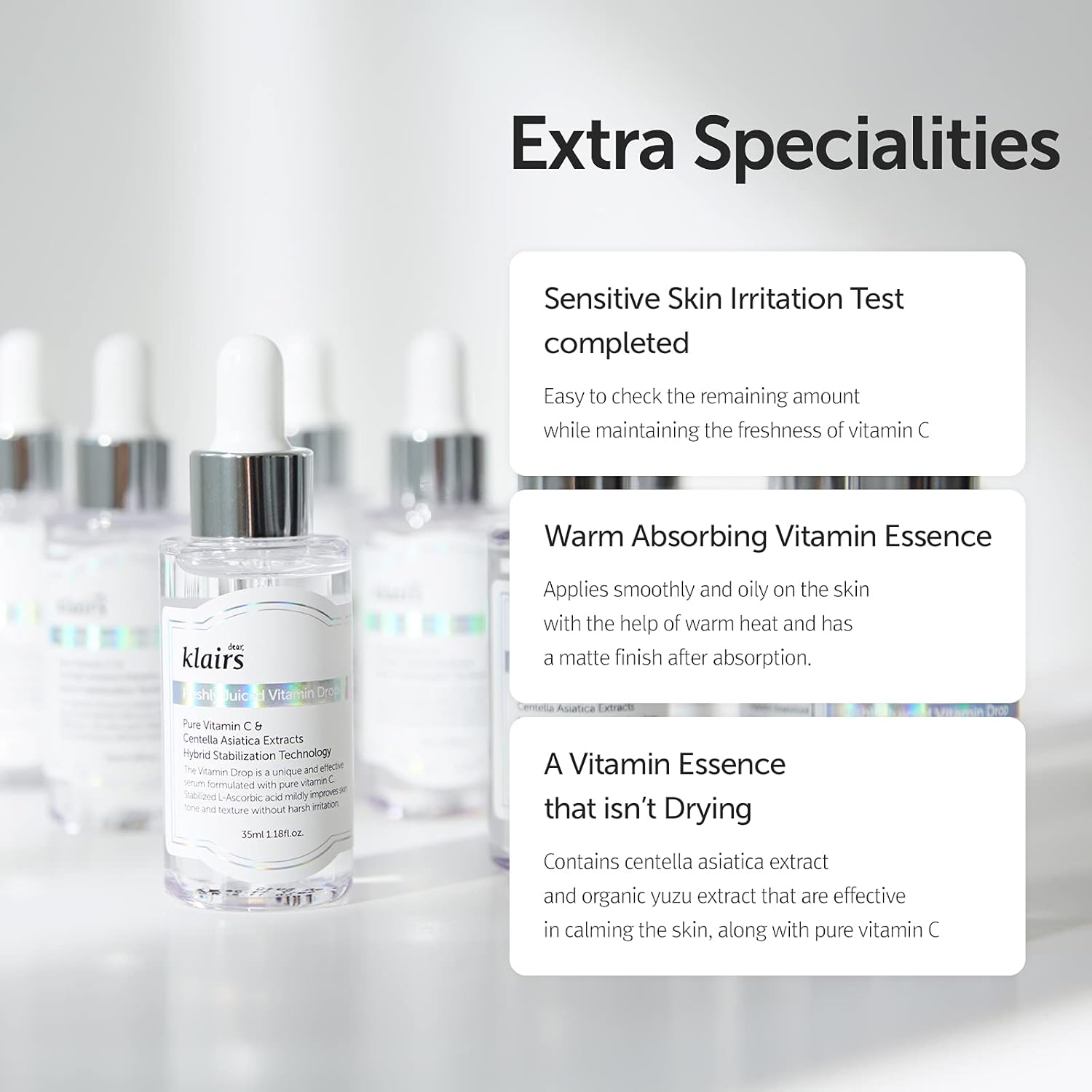 dear, klairs FRESHLY JUICED VITAMIN DROP 1.18 fl.oz/35ML - Fox|Pharma