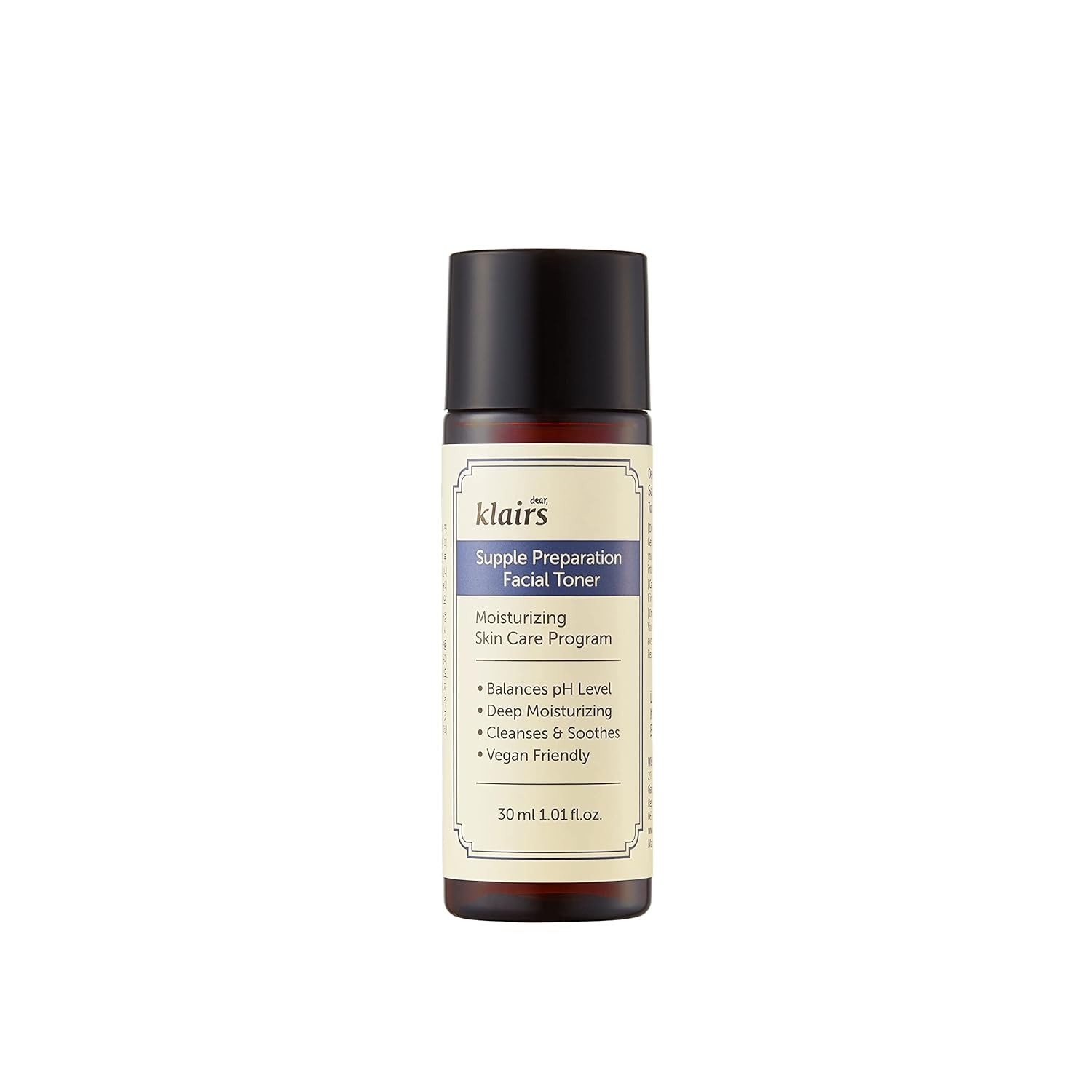 dear, klairs SUPPLE PREPARATION FACIAL TONER 1.01 fl.oz/30ML - Fox|Pharma