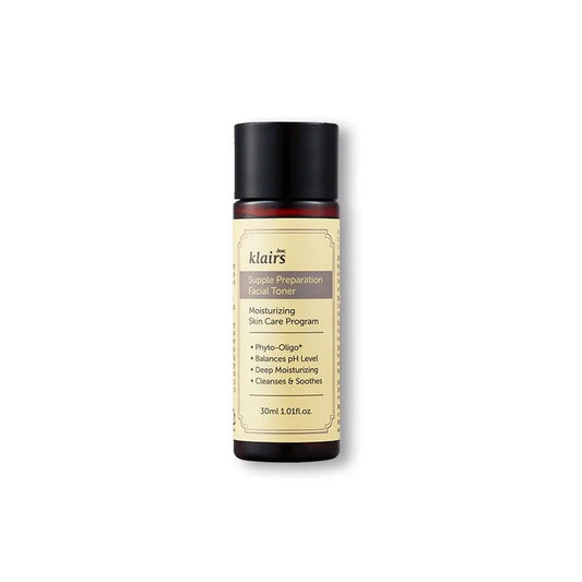 dear, klairs SUPPLE PREPARATION FACIAL TONER 1.01 fl.oz/30ML - Fox|Pharma