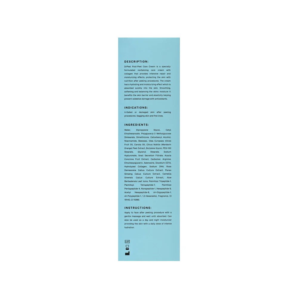 Dr. Peel Post - Peel Care Cream 200ml - Fox|PharmaKoru Pharma