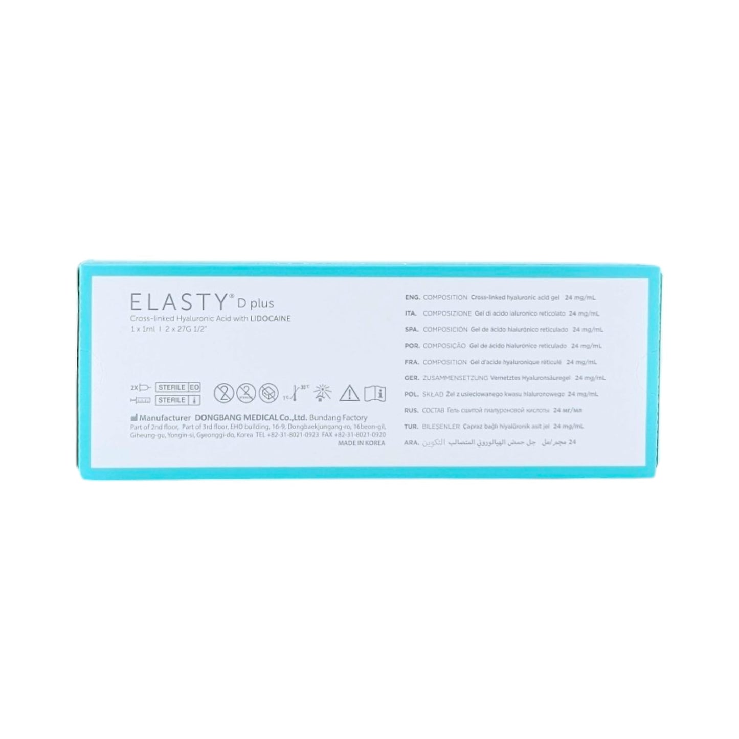 ELASTY D PLUS 1 SYX1 ml - Fox|Pharma
