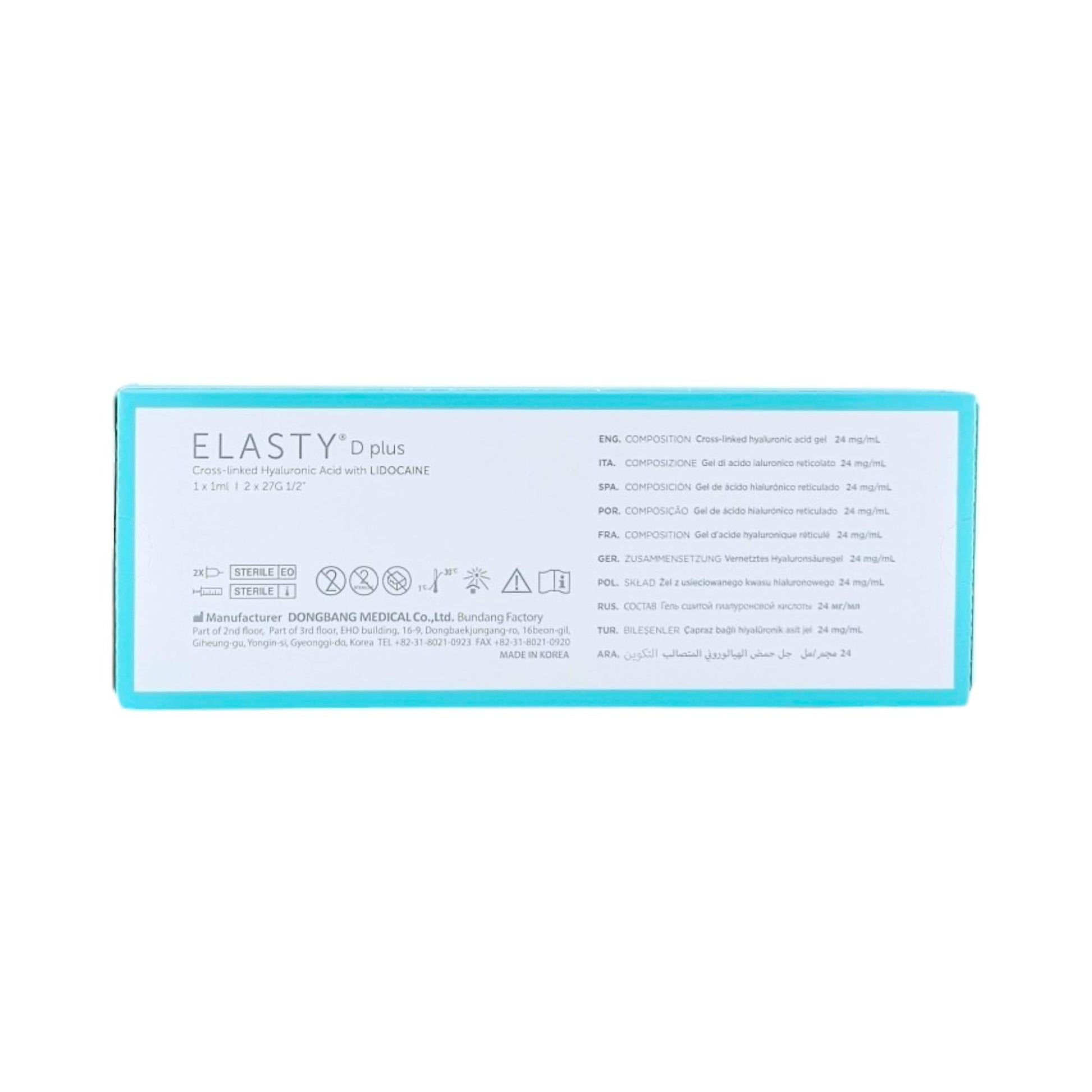ELASTY D PLUS 1 SYX1 ml - Fox|Pharma