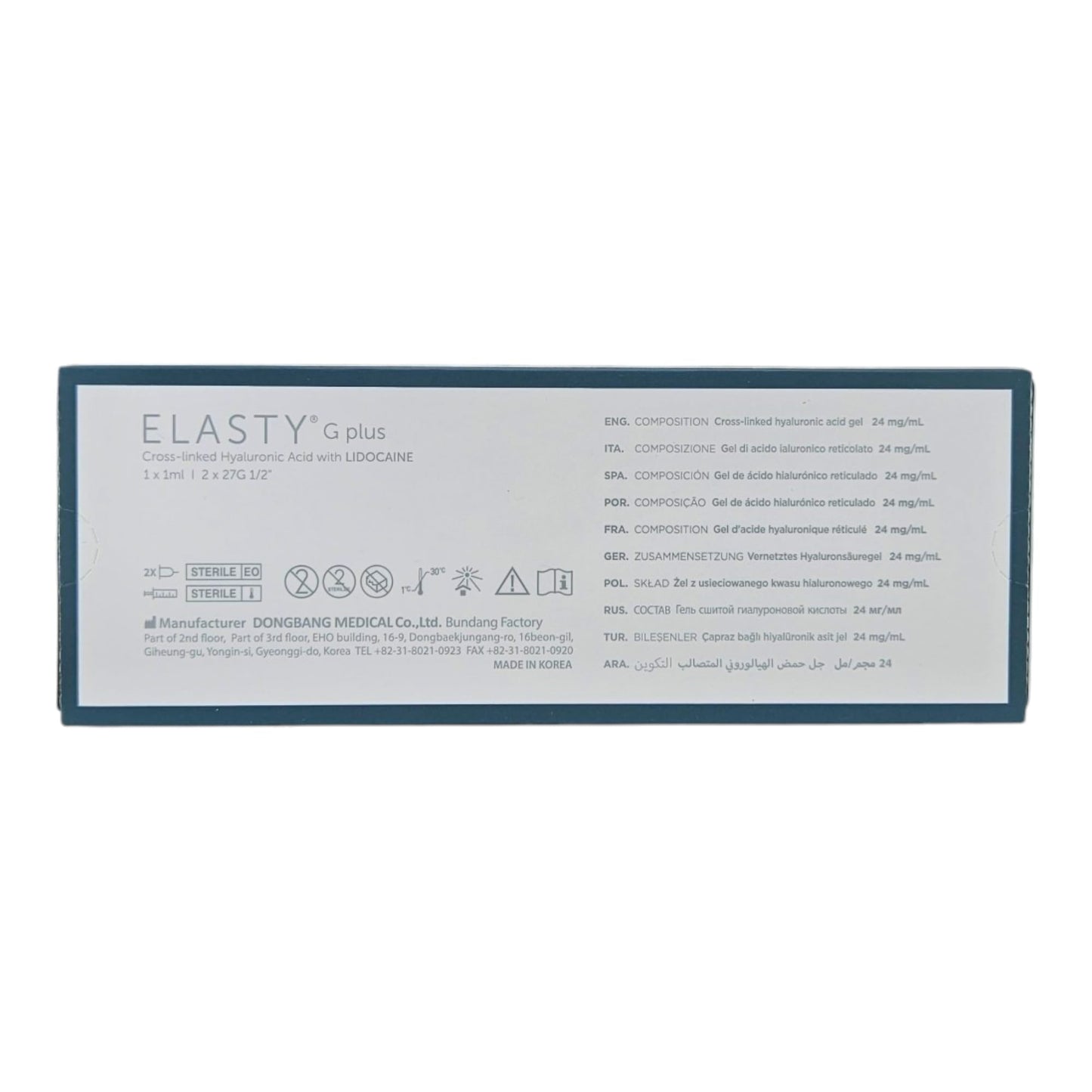 ELASTY G PLUS 1 SYX1ml - Fox|Pharma