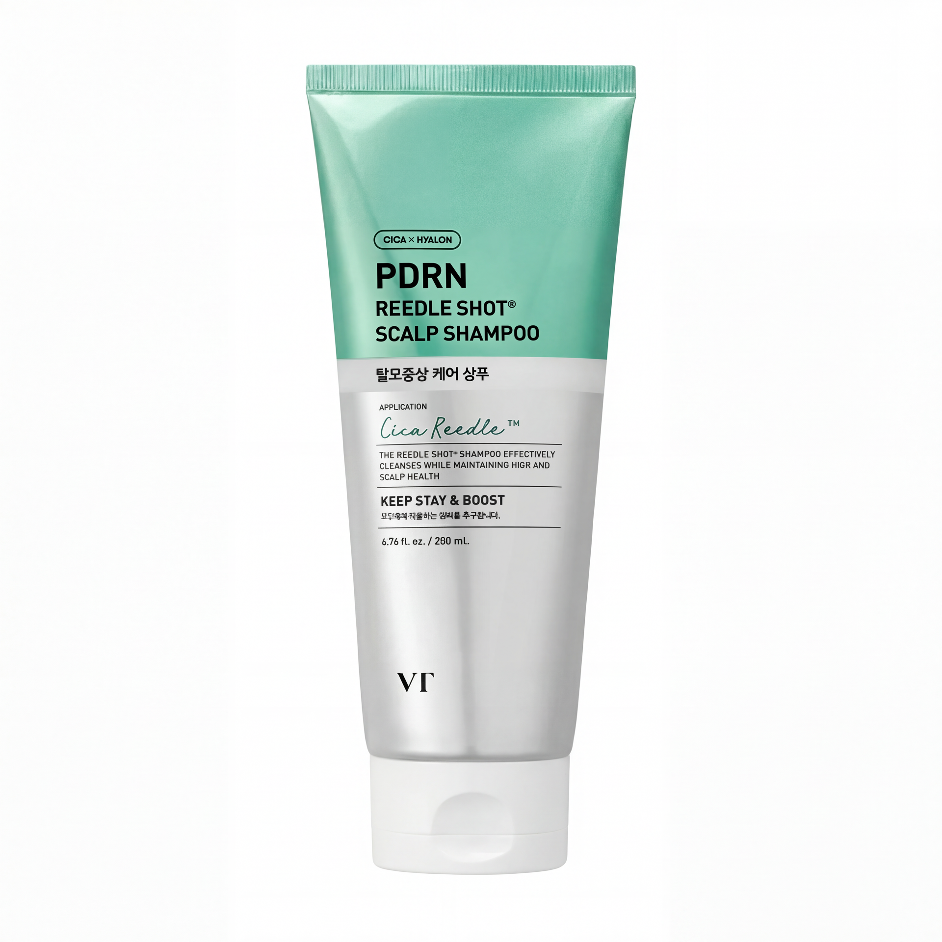 VT Cosmetics PDRN Reedle Shot Scalp Shampoo 6.76 fl oz. 200 ml