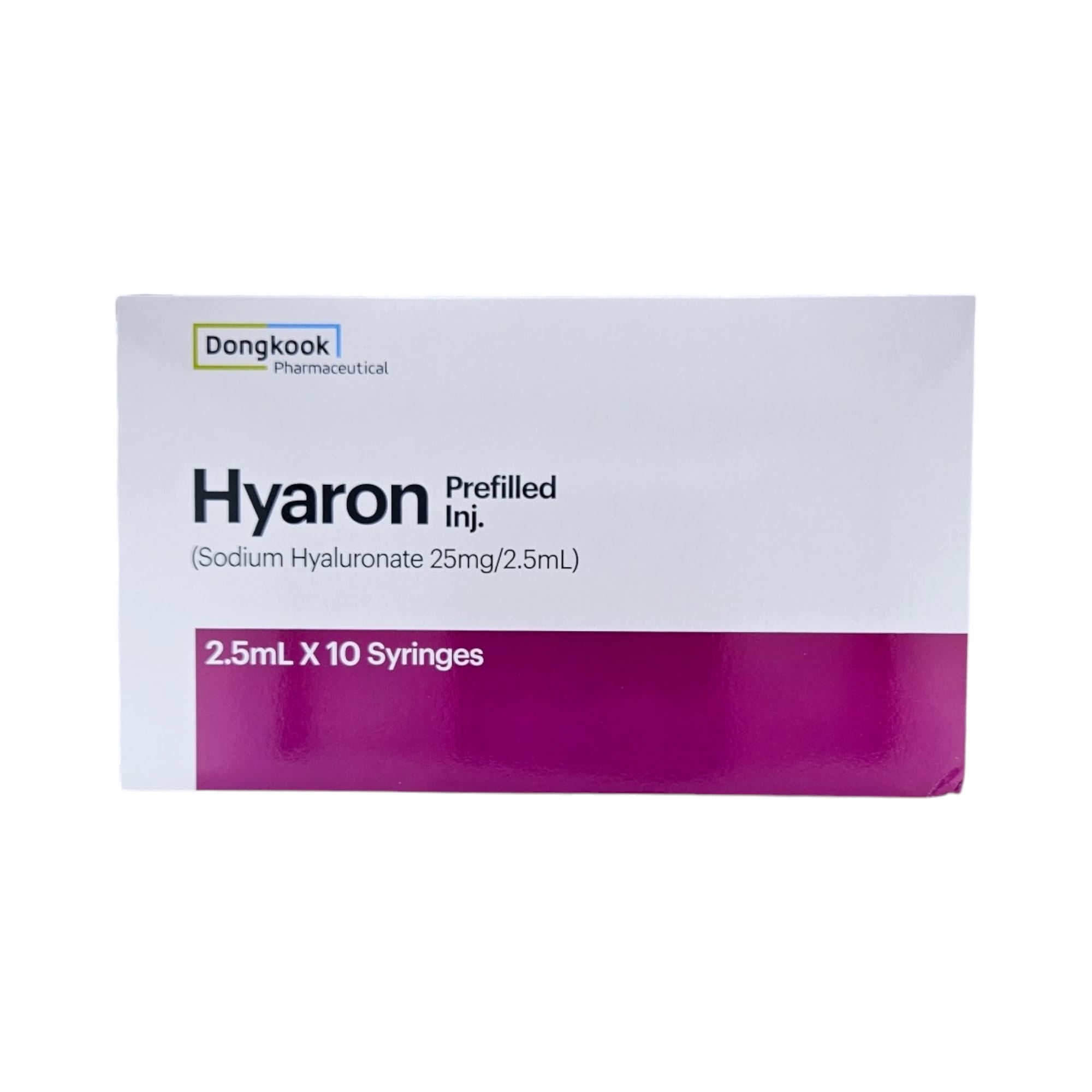 HYARON 10X2.5ml – Fox|Pharma