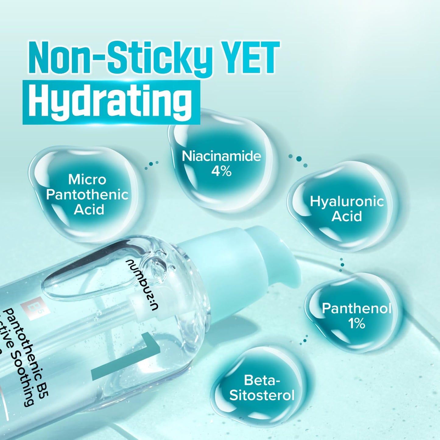 numbuzin No.1 Serum – Pantothenic B5 Active Soothing Serum 1.69 fl. oz. - Fox|Pharma